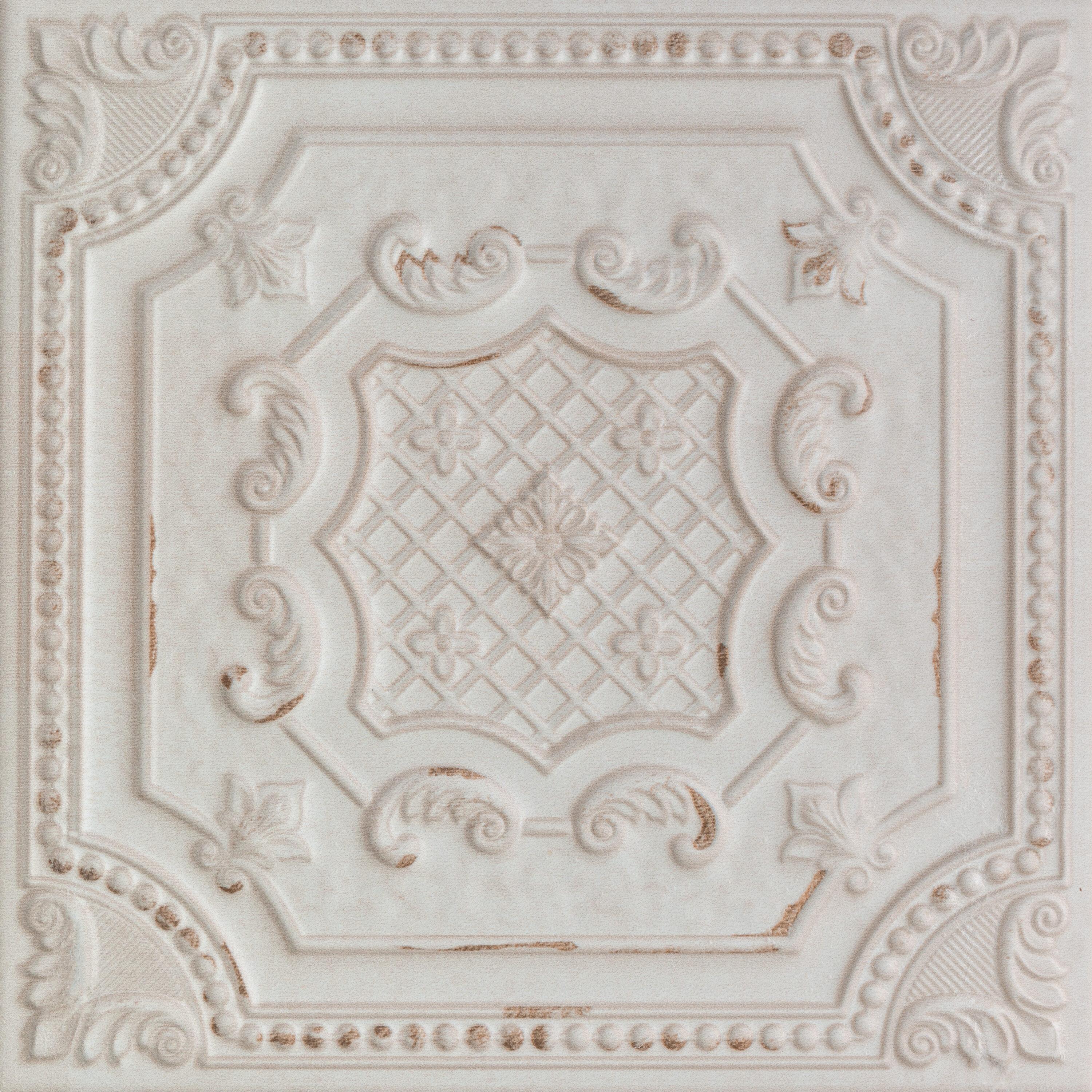Fitz 8" x 8" Ceramic Patterned Wall Tile