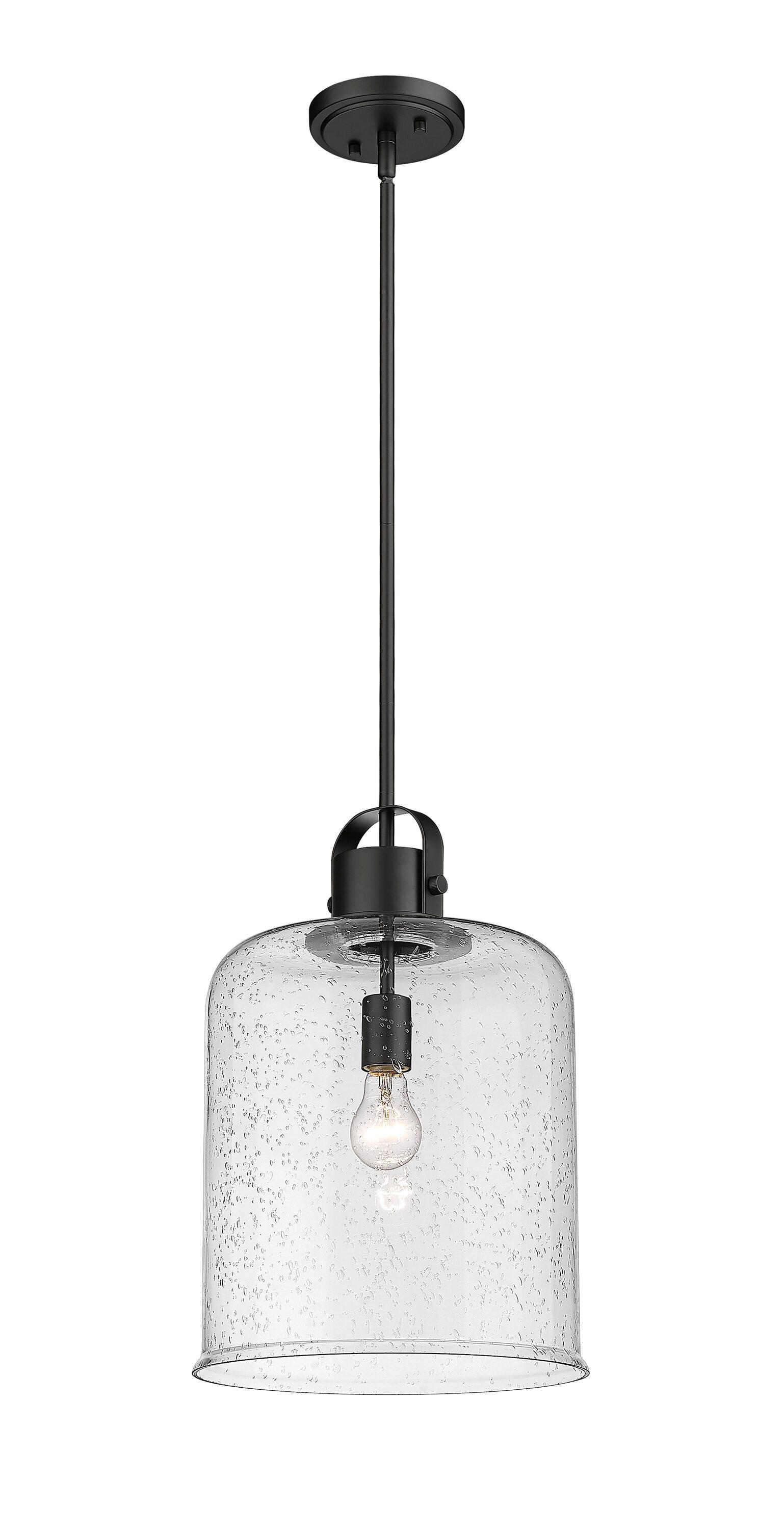 Z-Lite Kinsley 1 - Light Pendant in  Matte Black