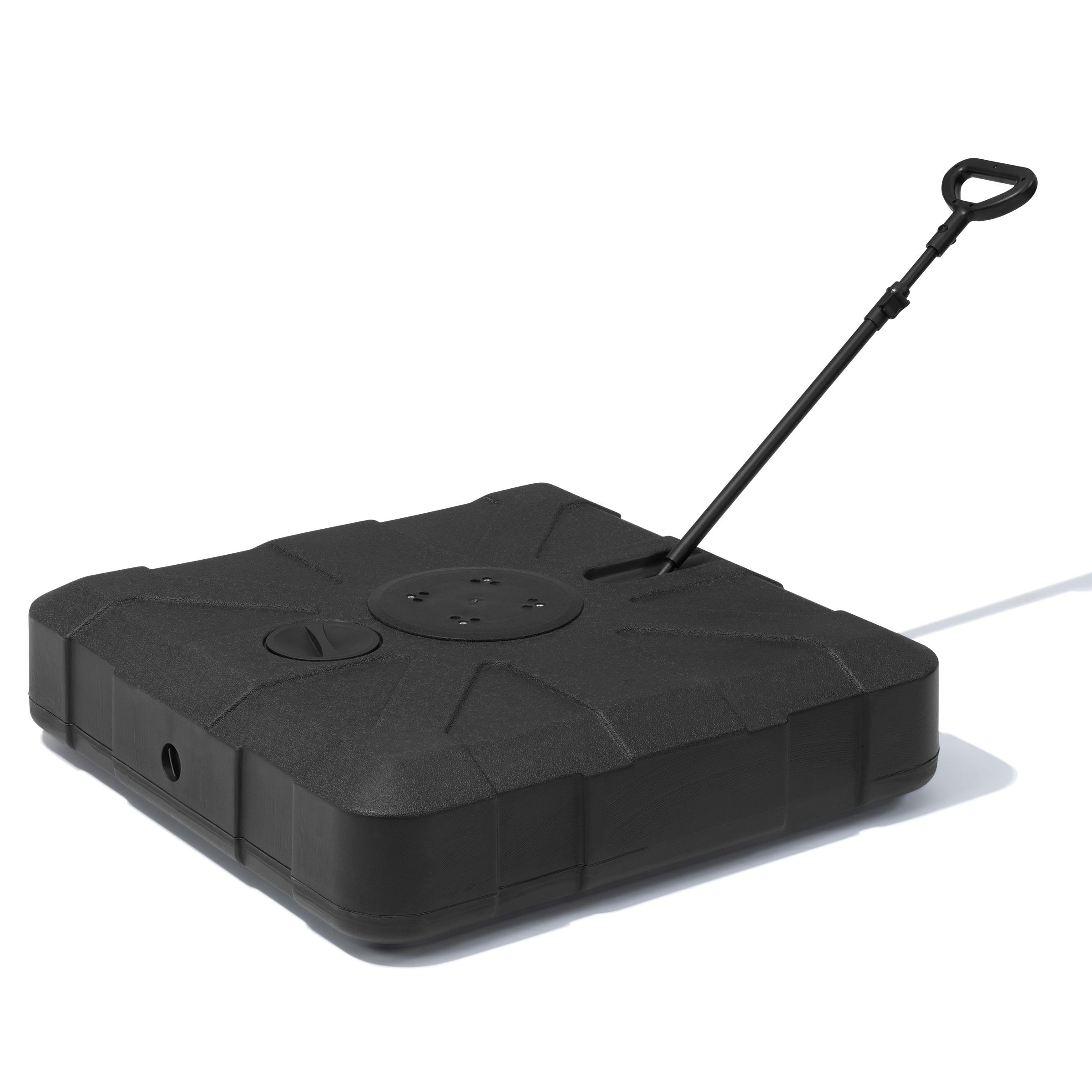 VredHom Plastic Free Standing Umbrella Base with Wheels