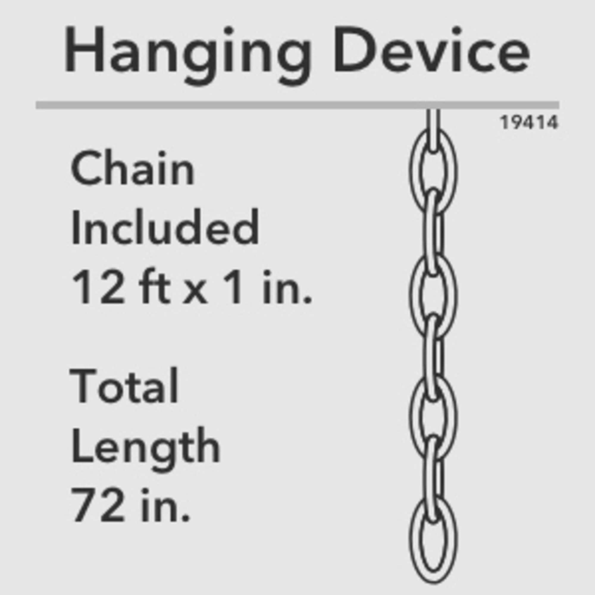 Hunter - Perch Point 6-light Noble Bronze, Large Chandelier, Dimmable, Casual Style, Empire Shaped, for Bedrooms, Kitchens, Dining, Living Rooms - 19414