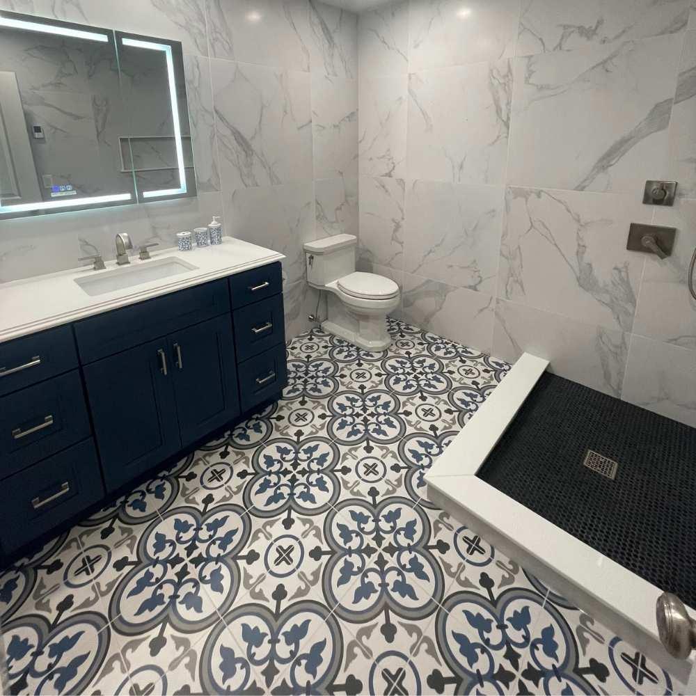 The Tile Life Venice 10x10 Sorolla Porcelain Floor and Wall Tile - 4x4 Sample