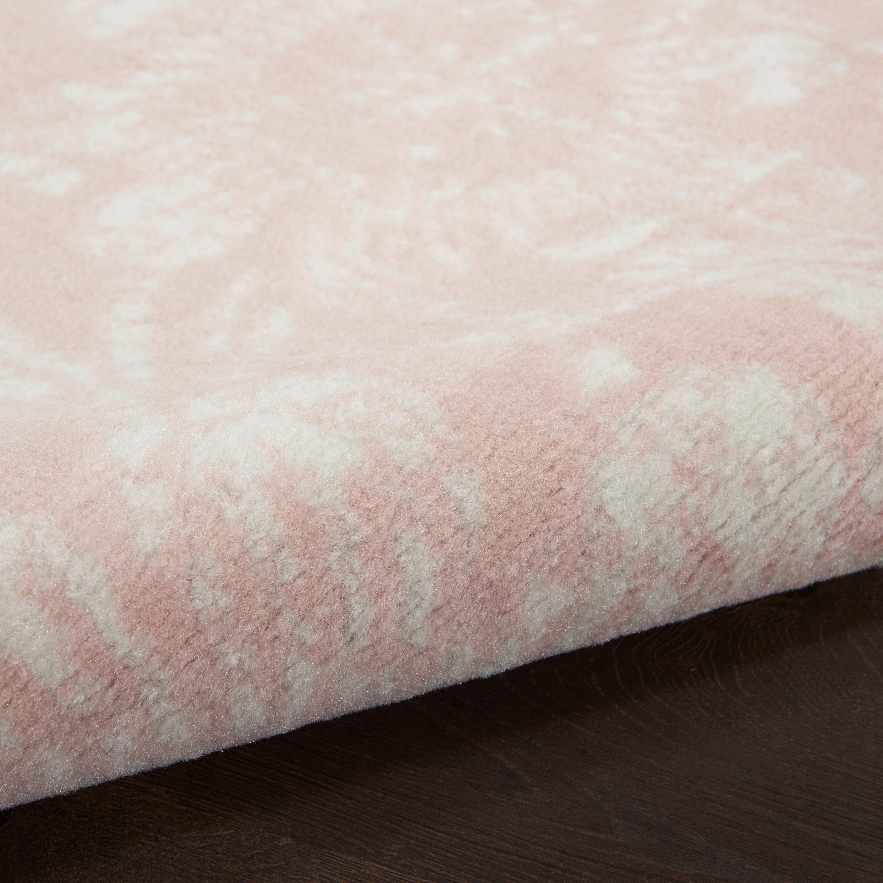 Nourison Whimsicle WHS05 Indoor only Area Rug - Pink 2' x 6'