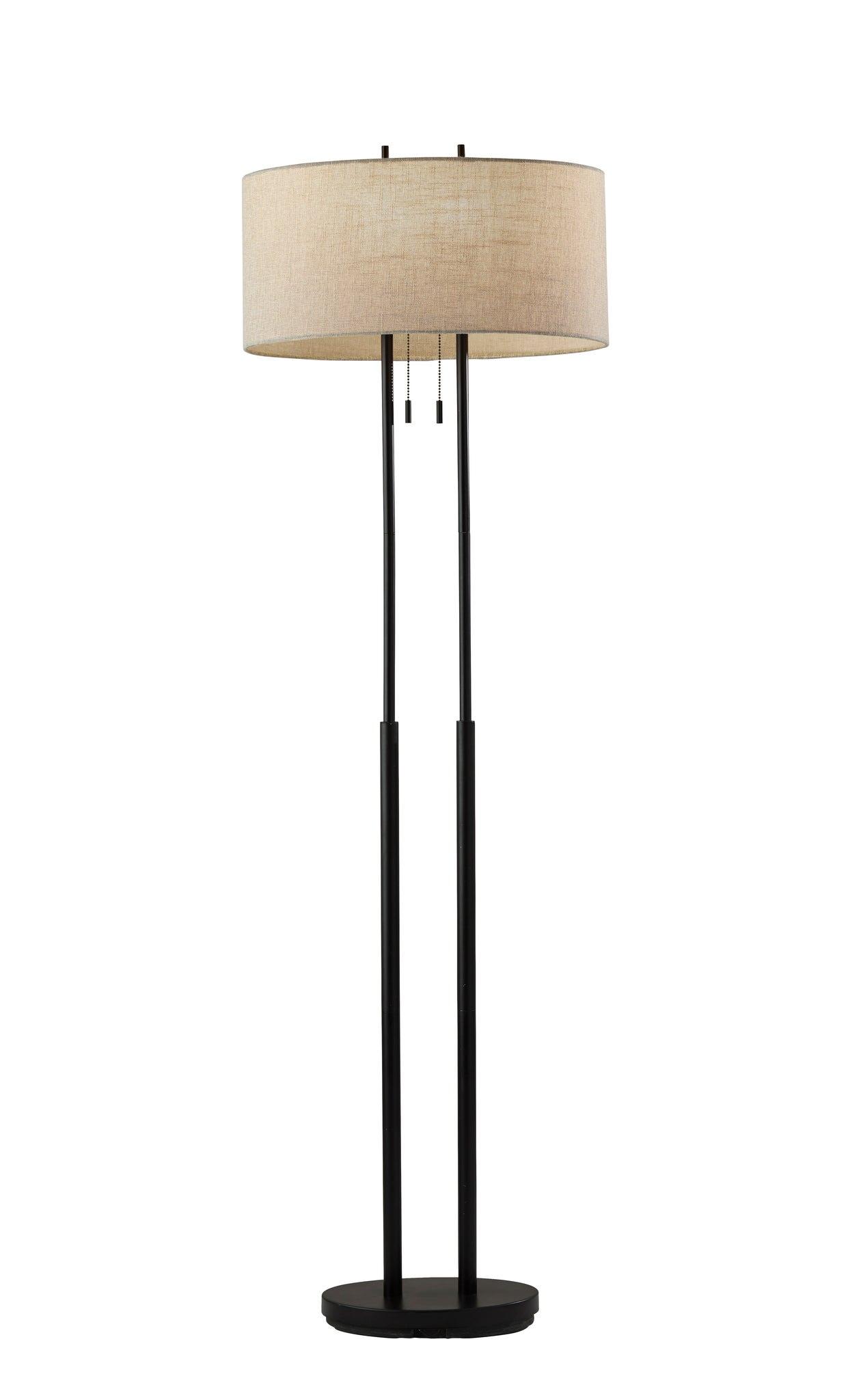 Tuppence Metal Floor Lamp (62")