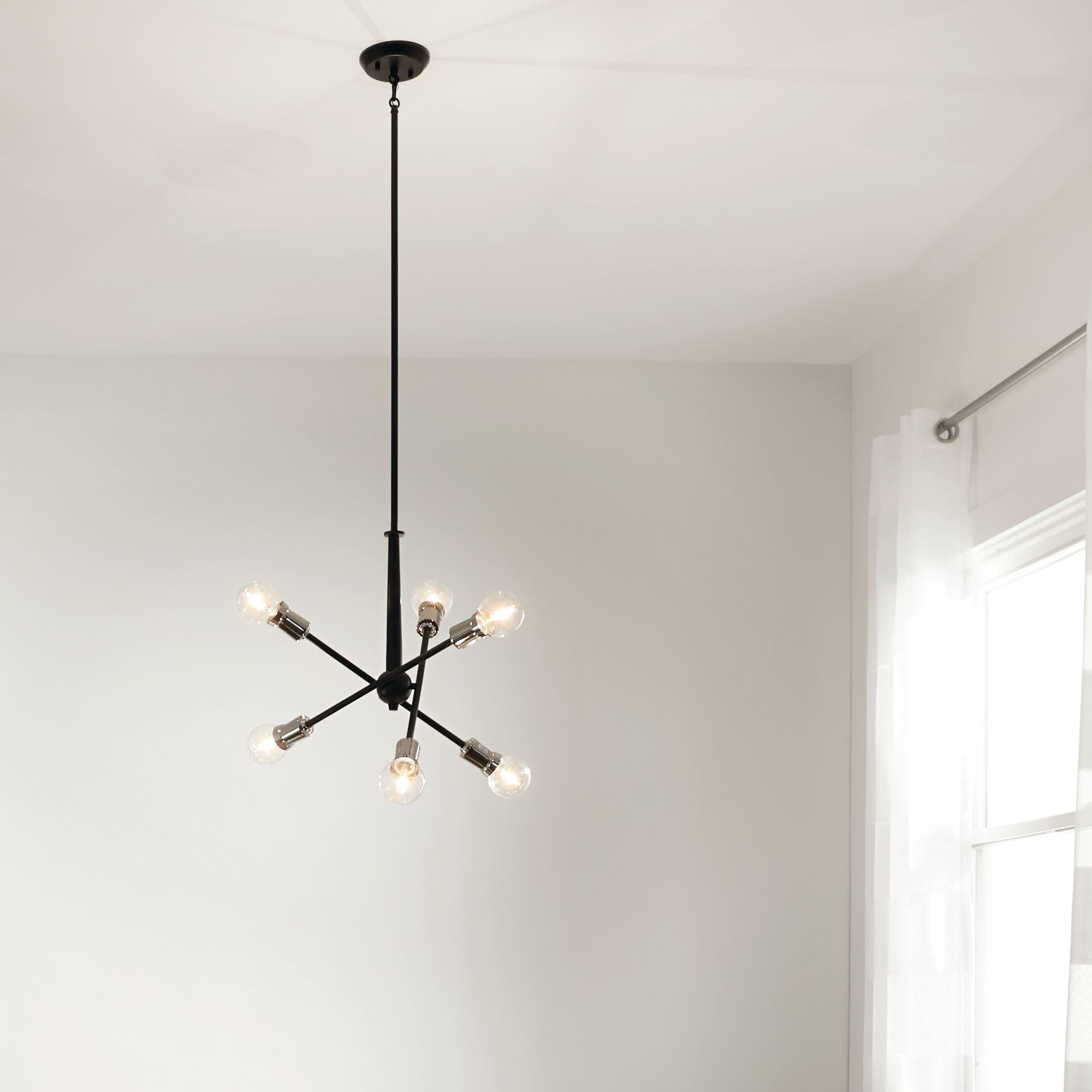 Kichler Lighting Armstrong 6 - Light Chandelier in  Black