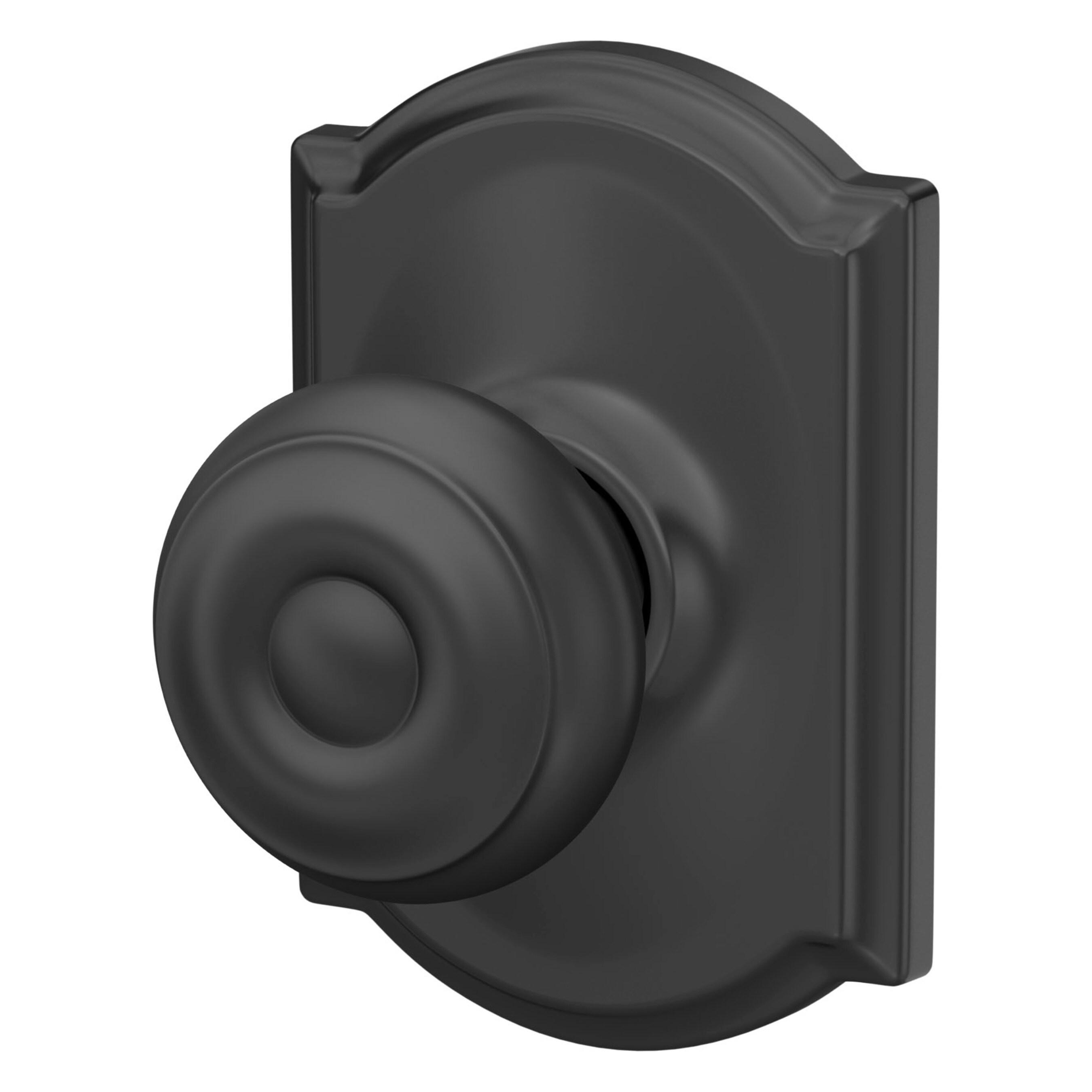 Georgian Passage Knob with Camelot Trim