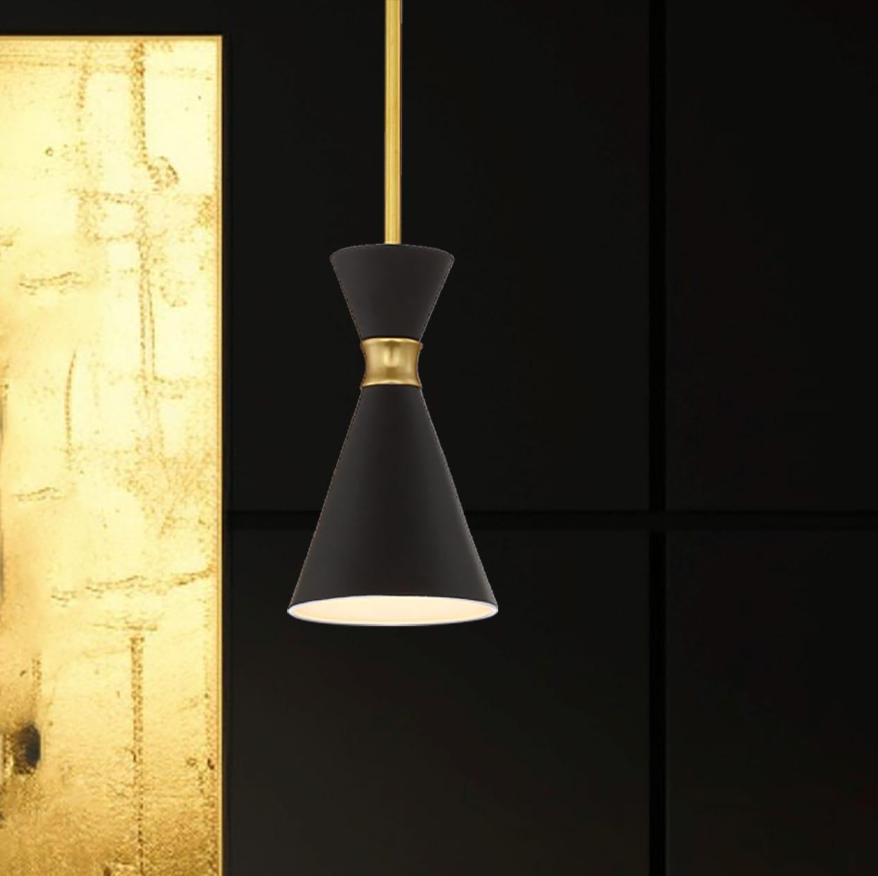 George Kovacs Conic 5 1/2" Wide Honey Gold Mini Pendant