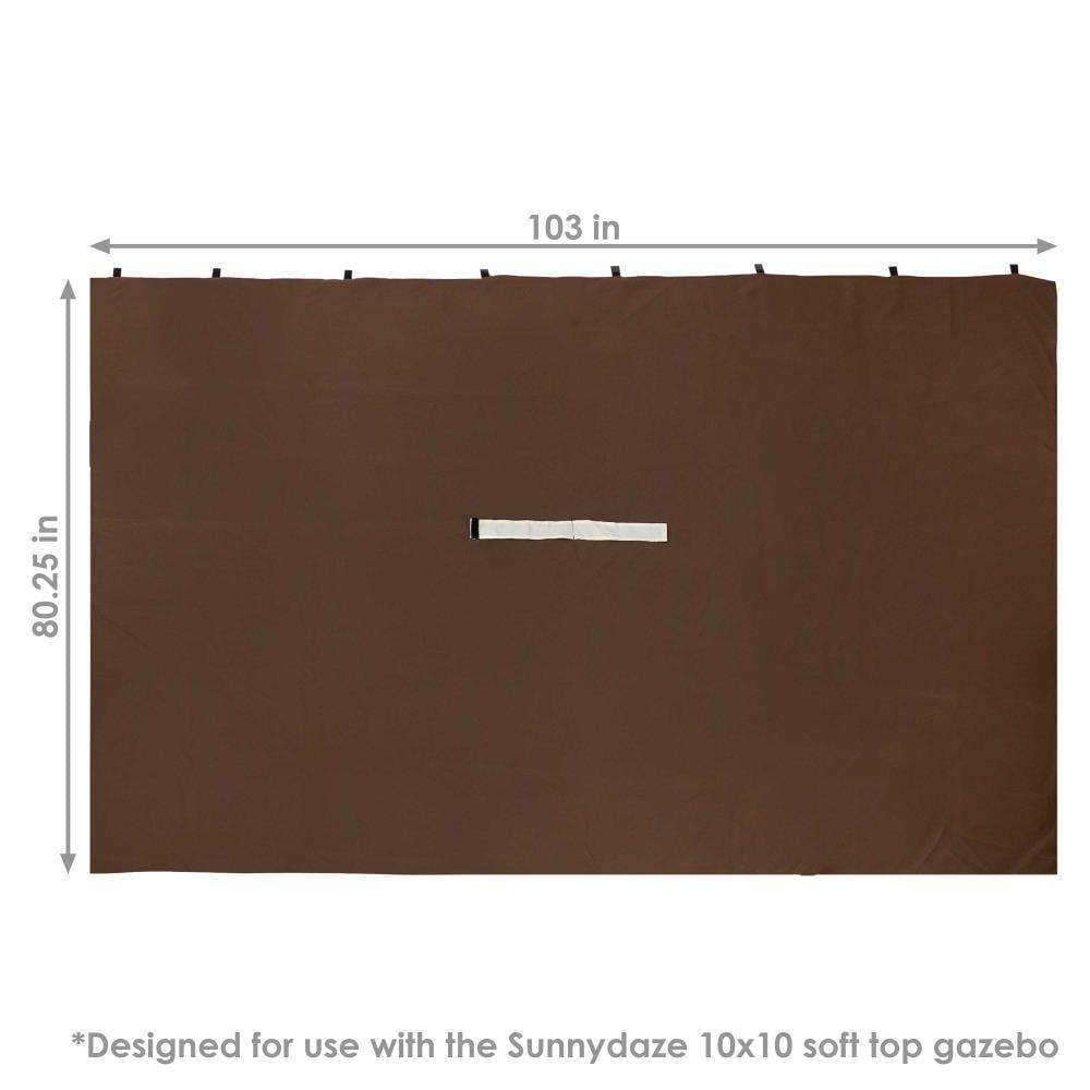 Arlmont & Co. Solomon Arlmont & Co. Fabric Side Wall for Gazebo (Set of 4)
