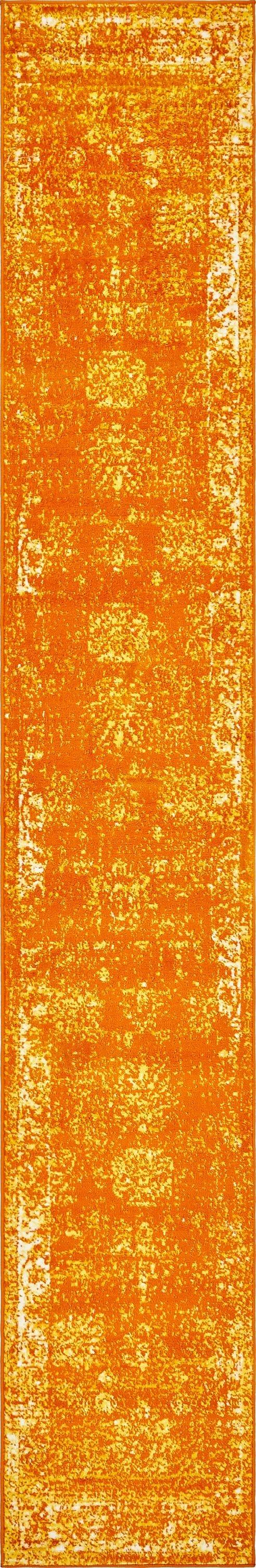 Unique Loom 2' 0 x 13' 0 Sofia Casino Orange Area Rug