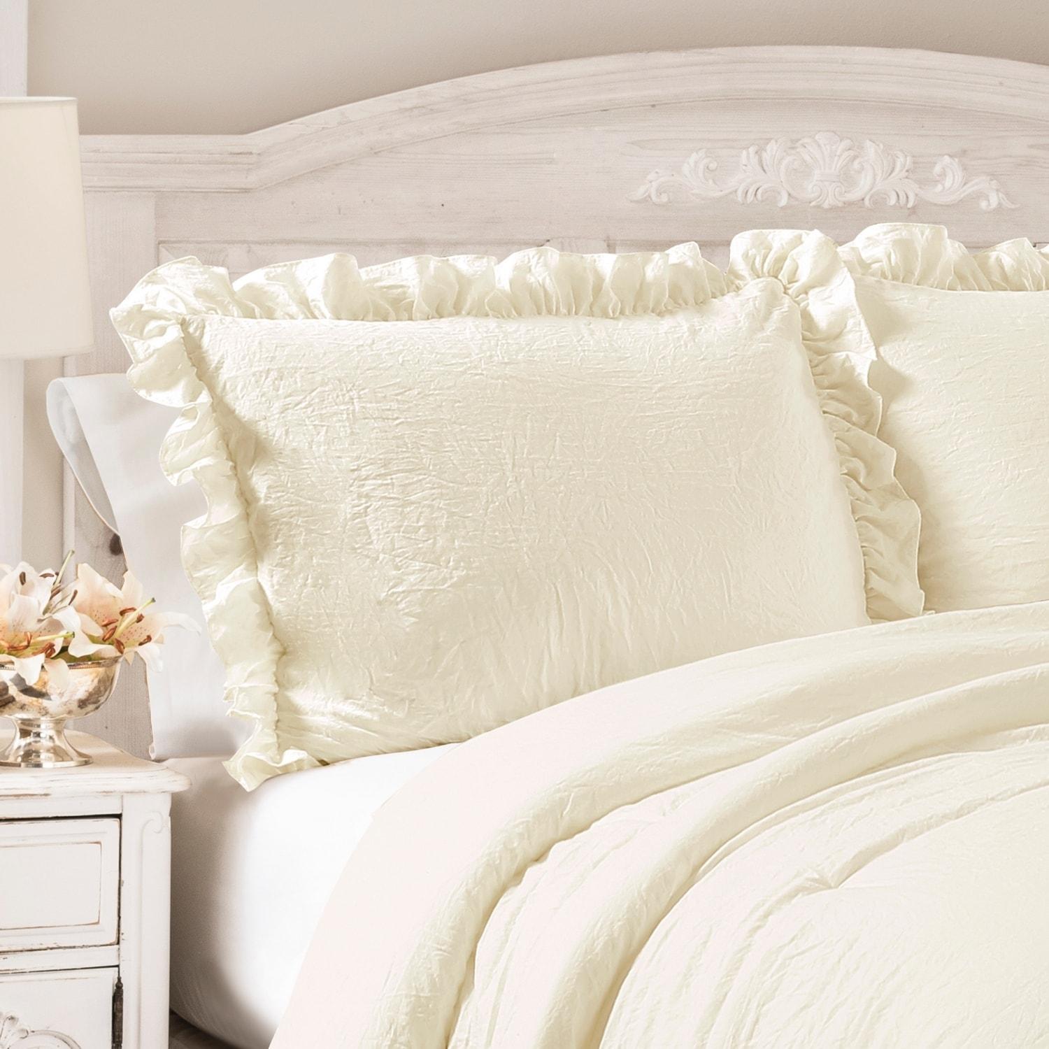 Lush Decor Reyna Microfiber 3 Piece Comforter Set