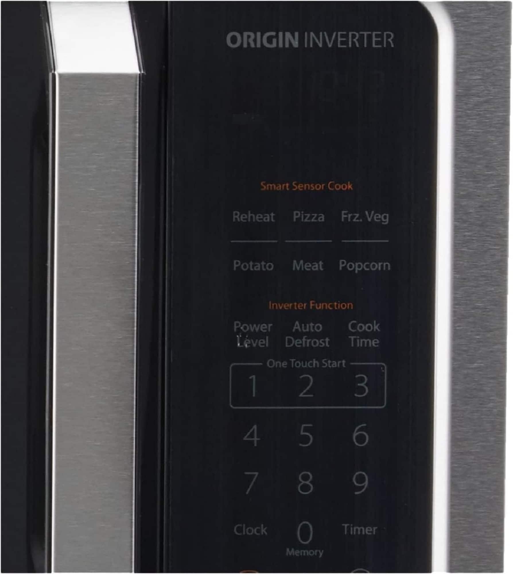 Toshiba TOSHIBA 1.6 Cu.ft Countertop Microwave Oven, Inverter, Smart Sensor, 13.6" Turntable, 1250W, Silver ML-EM45PIT(SS)