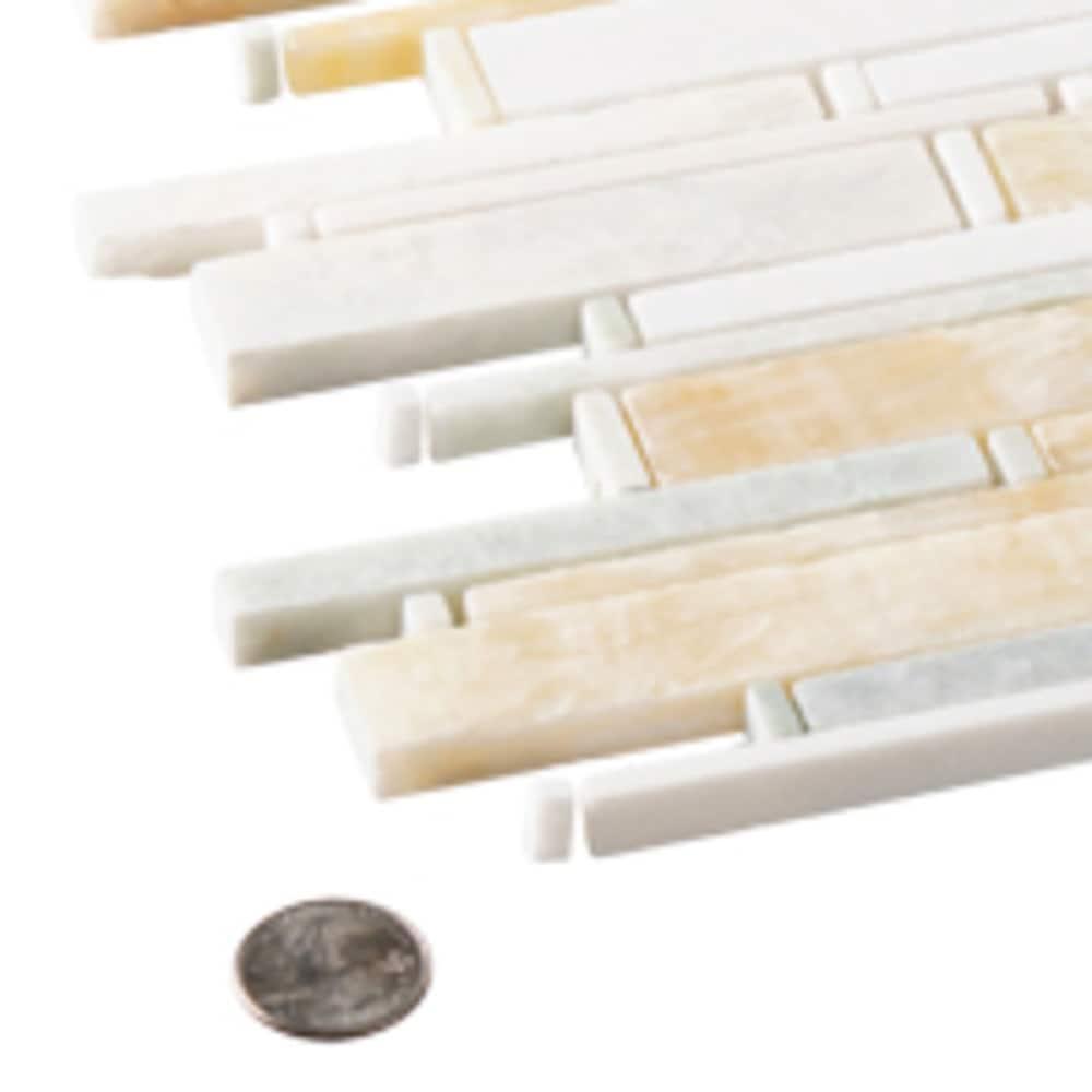Knoll Natural Stone Mosaic Kitchen Backsplash, Bathroom, Shower, Pool, Wall and Floor Tile
