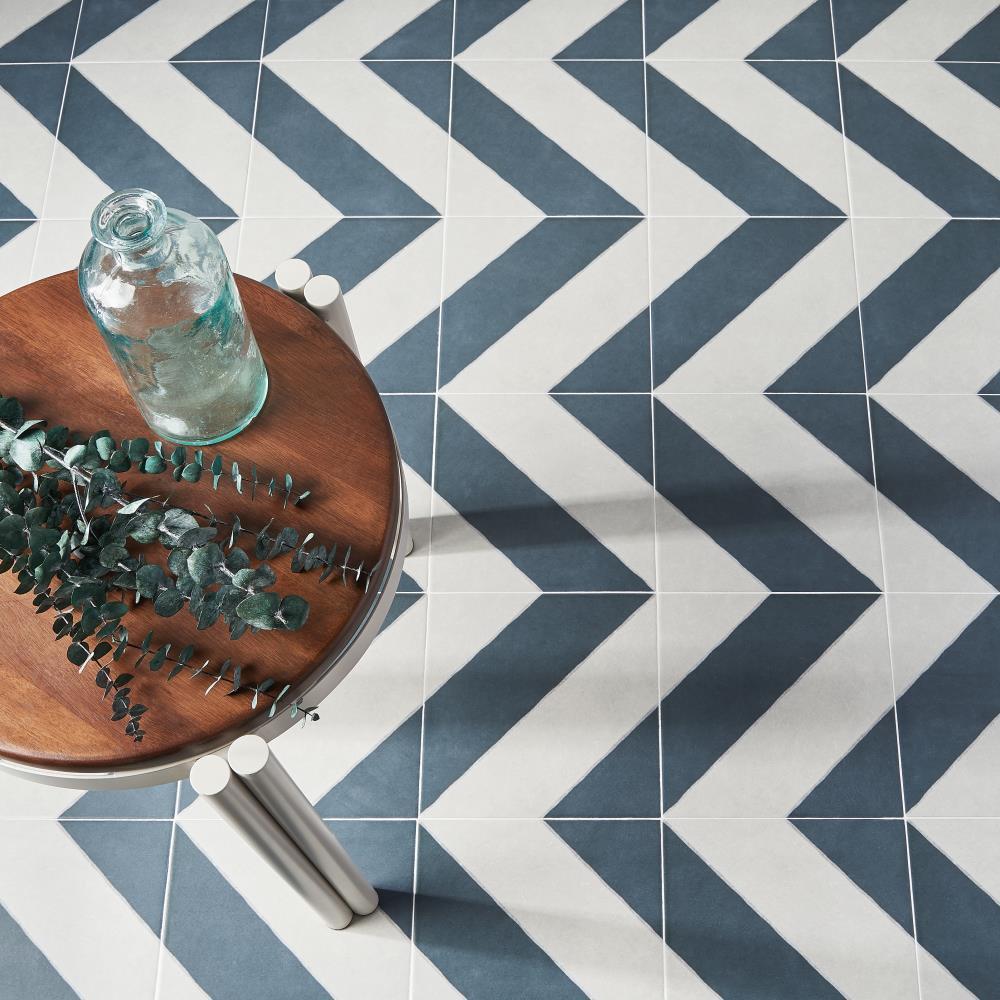 Ava Diagonal 9" x 9" Porcelain Tile (10.76 sq. ft./ Case)