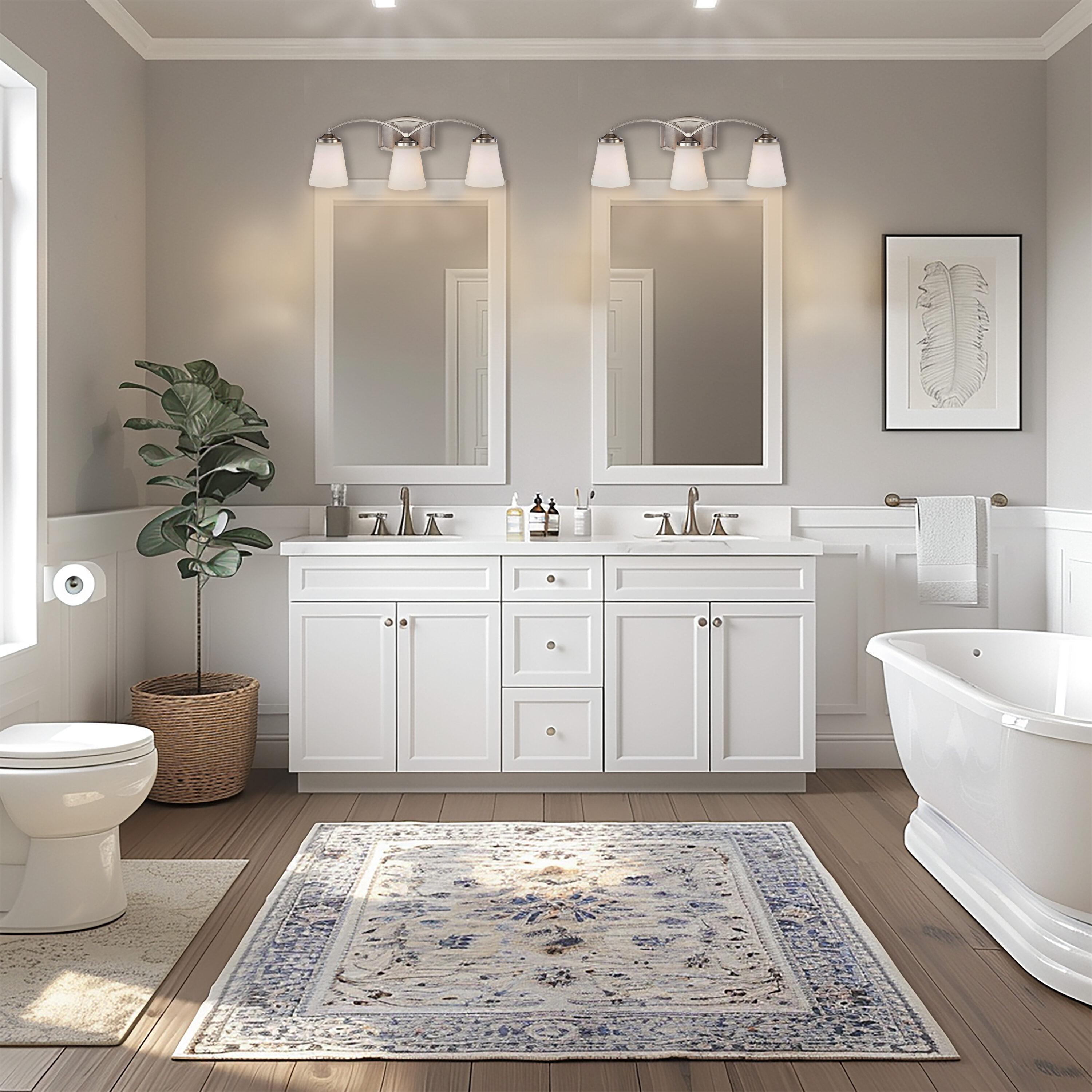 Minka Lavery - Overland Park - 3 Light Transitional Bath Vanity in Transitional