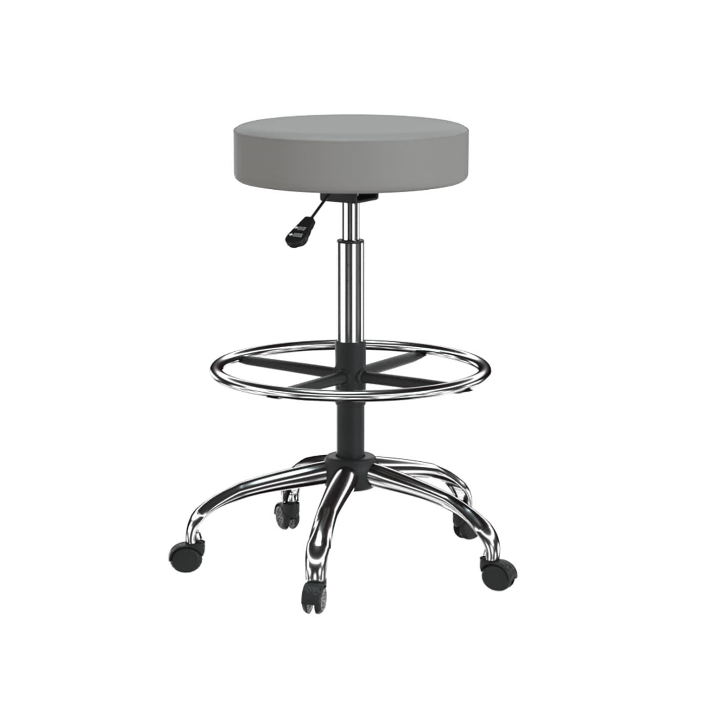 Medical/Drafting Stool Gray - Boss Office Products