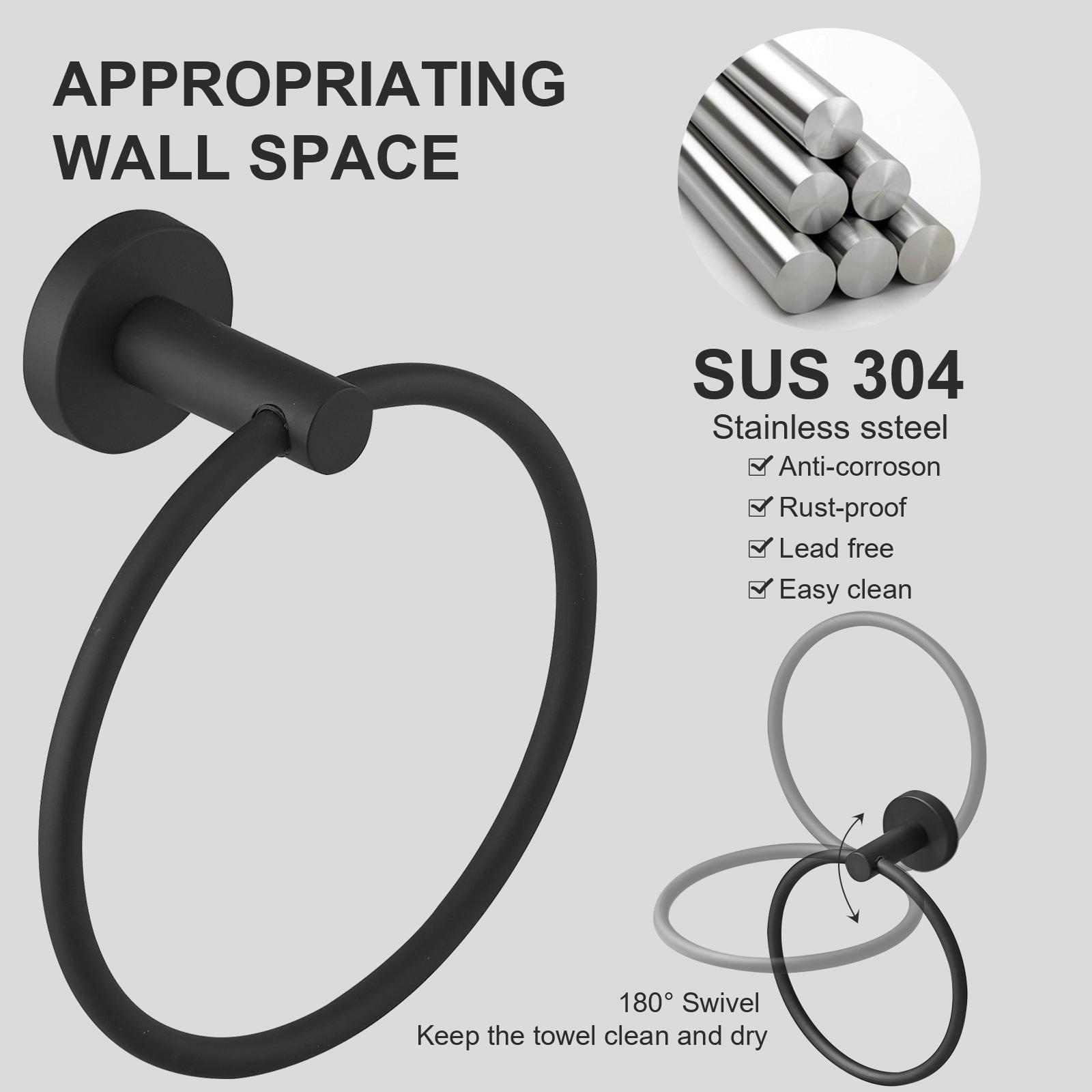 5 - Piece Bathroom Hardware Set