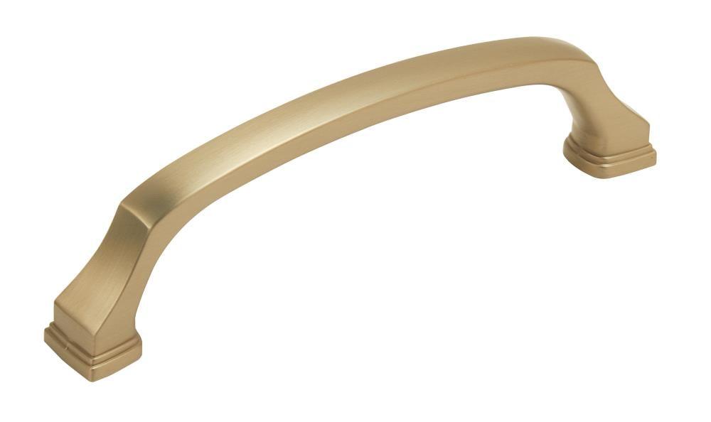 Amerock Revitalize 5-1/16 inch (128mm) Center-to-Center Golden Champagne Cabinet Pull