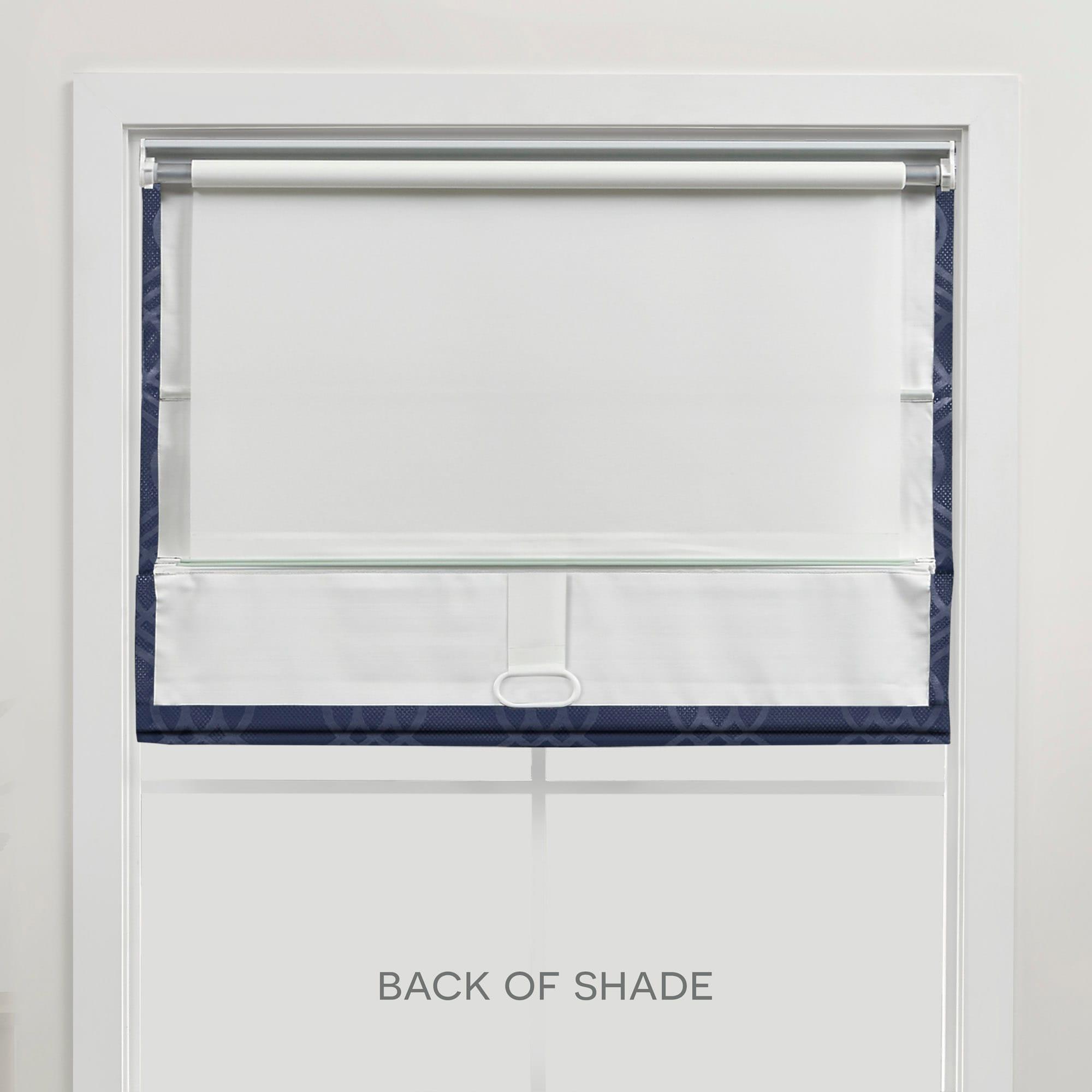 Amalgamated Textiles Exclusive Home Prague Trellis 100% Blackout Roman Shade