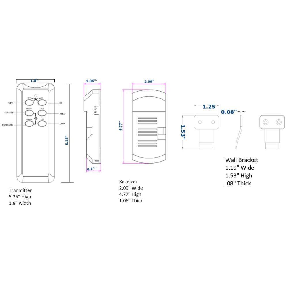 Universal Ceiling Fan Remote