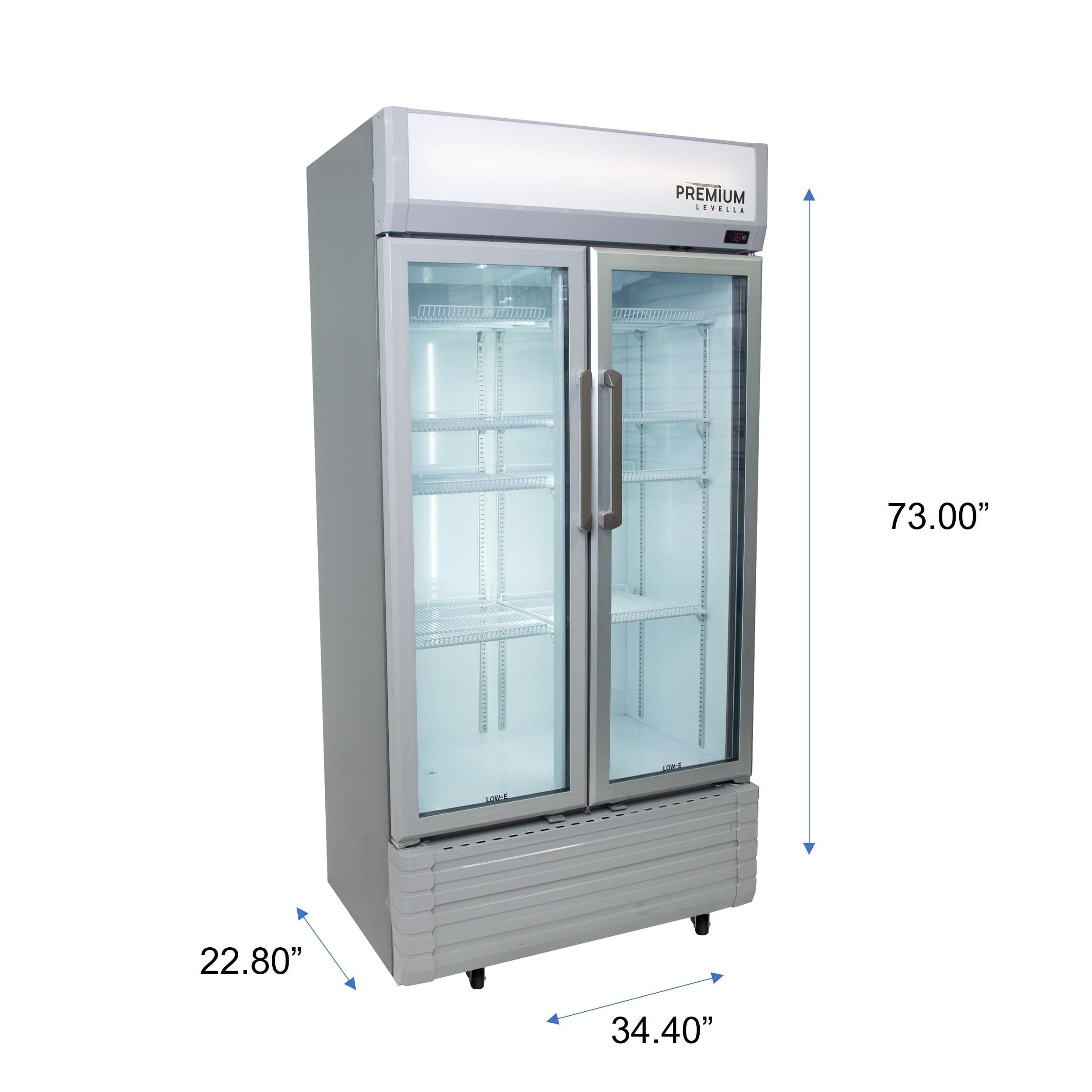 Premium Levella Premium Levella 16 Cubic Feet Merchandising Refrigerator - 35.43''