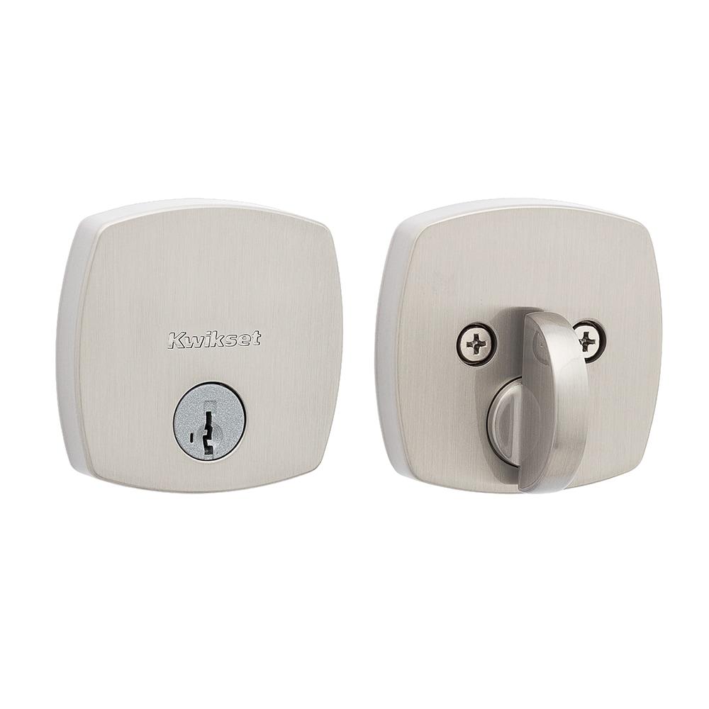 Midtown Interior Knob With Deadbolt Reversible Entry Set