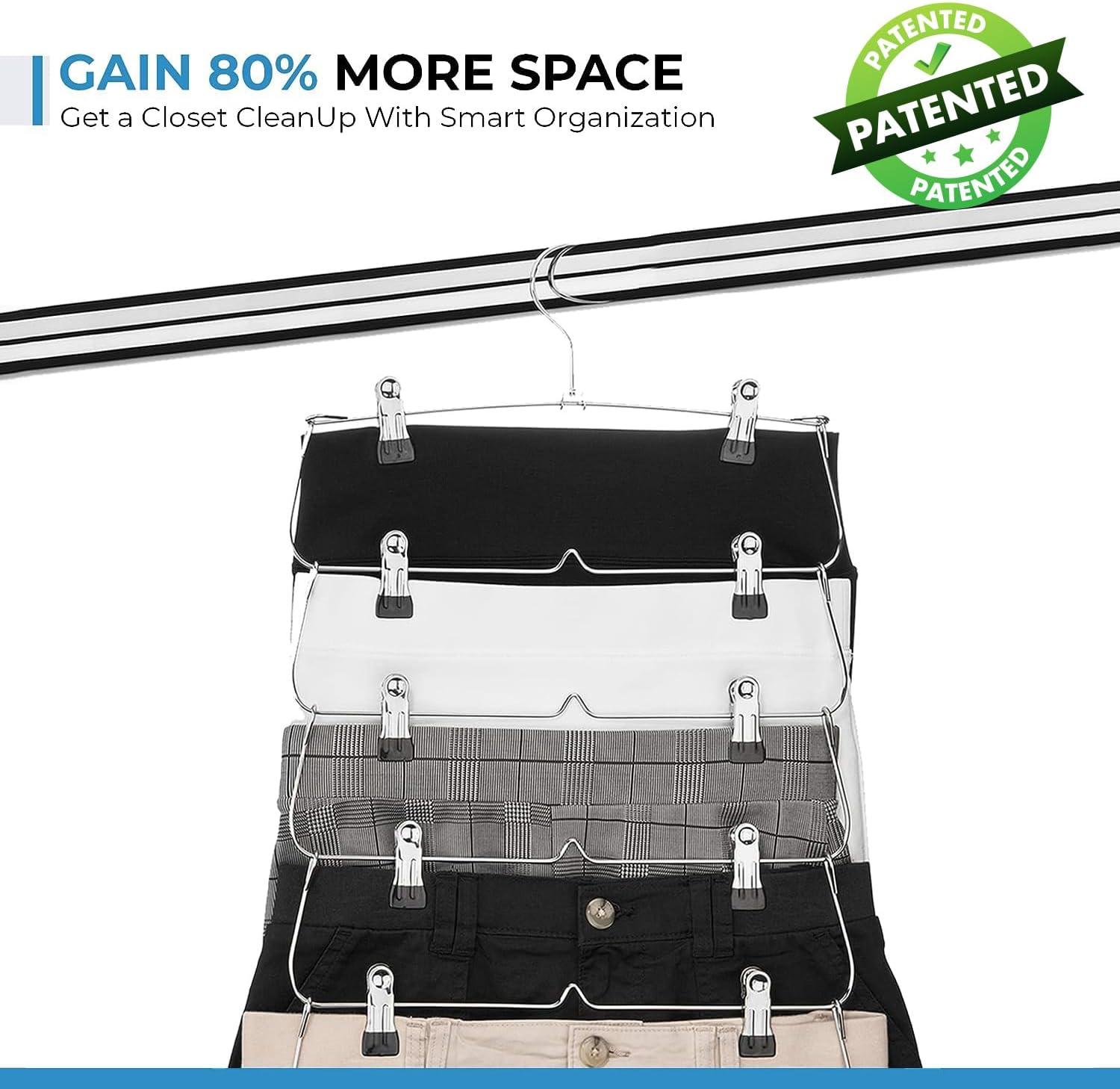 USTECH USTECH Luggage Rack-Single Tier, DIY, Storage Organizer, Chrome, Pack of 1