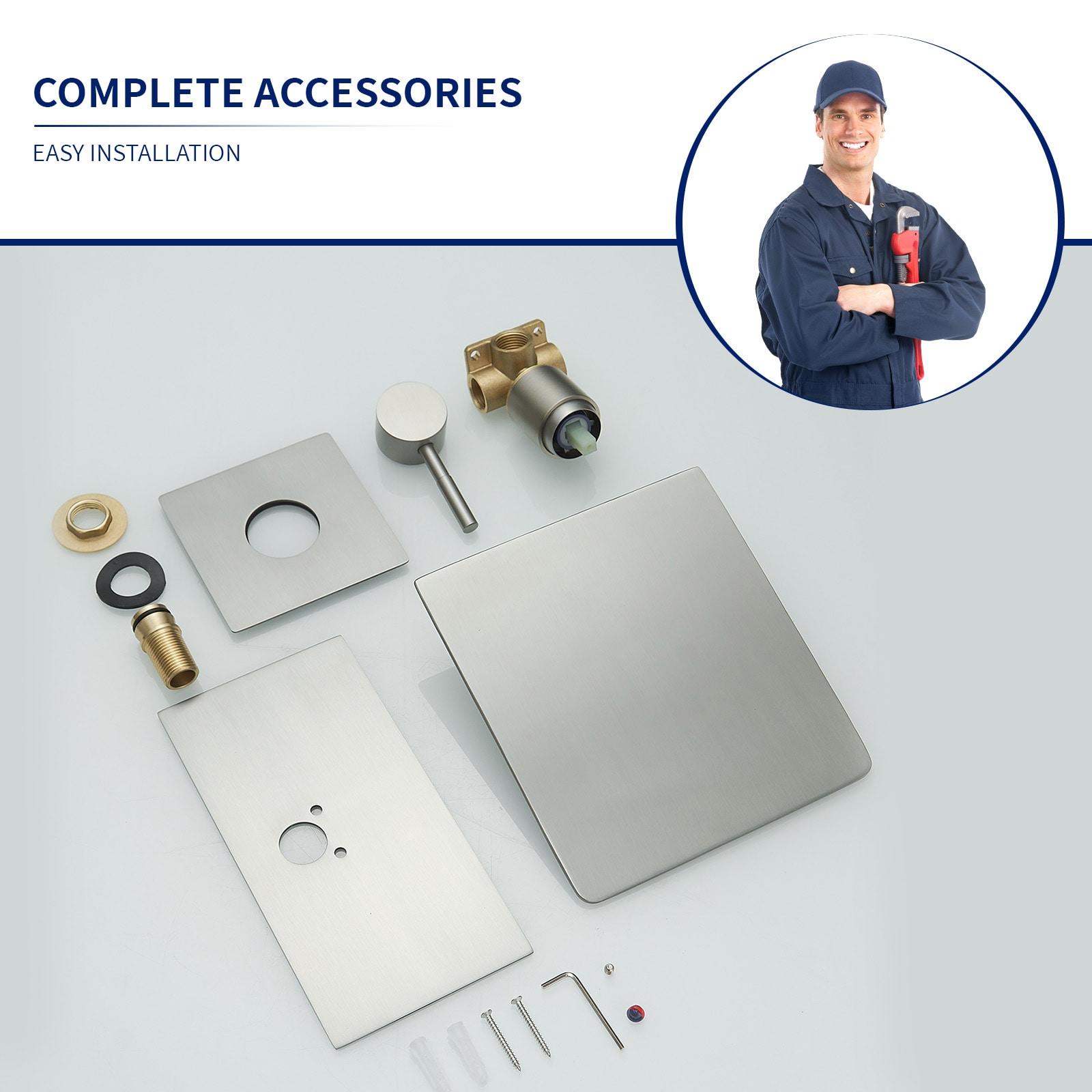 VIBRANTBATH Wall Waterfall Faucet B-93008-BG