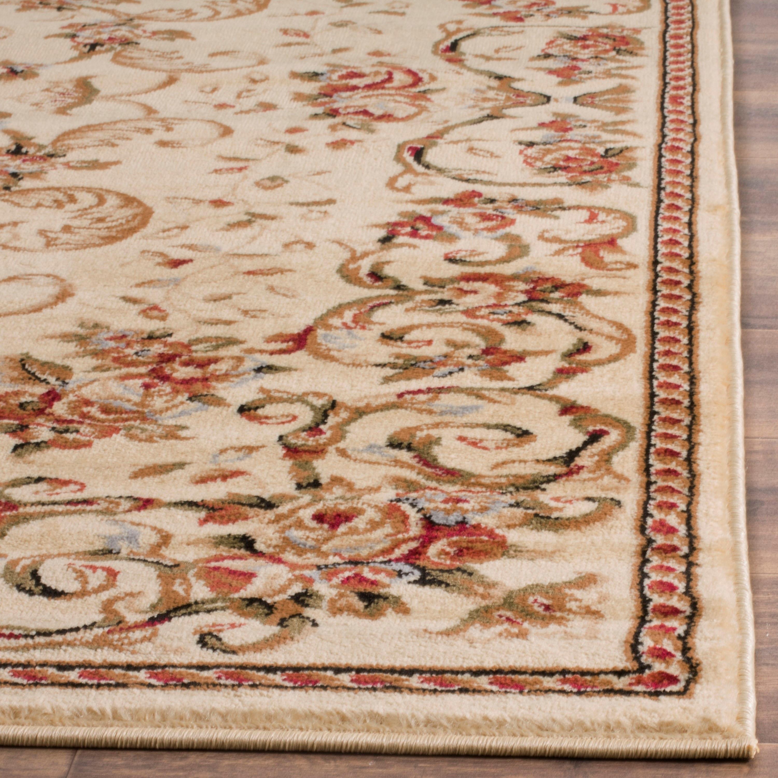 Lyndhurst LNH327 Power Loomed Area Rug - Ivory - 5'3"x7'6" - Safavieh.