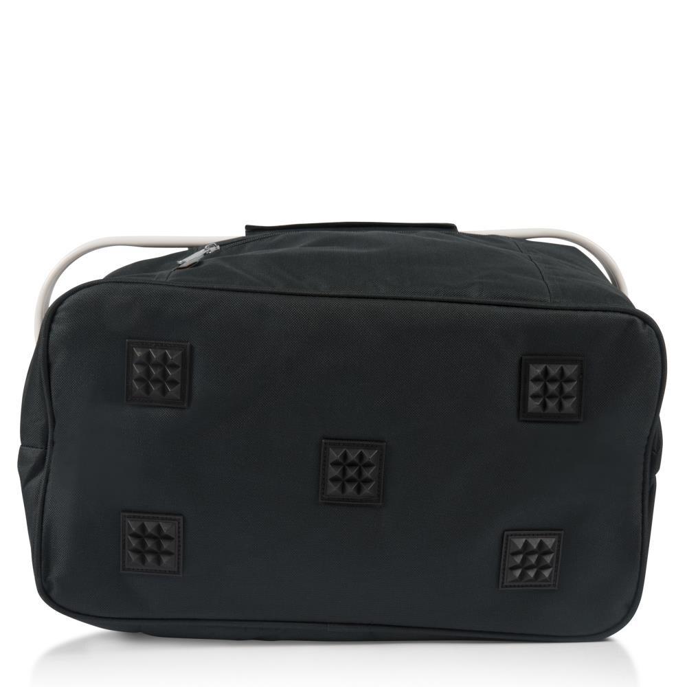 ONIVA - a Picnic Time brand Metro Shopping Basket - Insulated Picnic Basket - Collapsible Market Basket - Utility Tote Cooler Bag