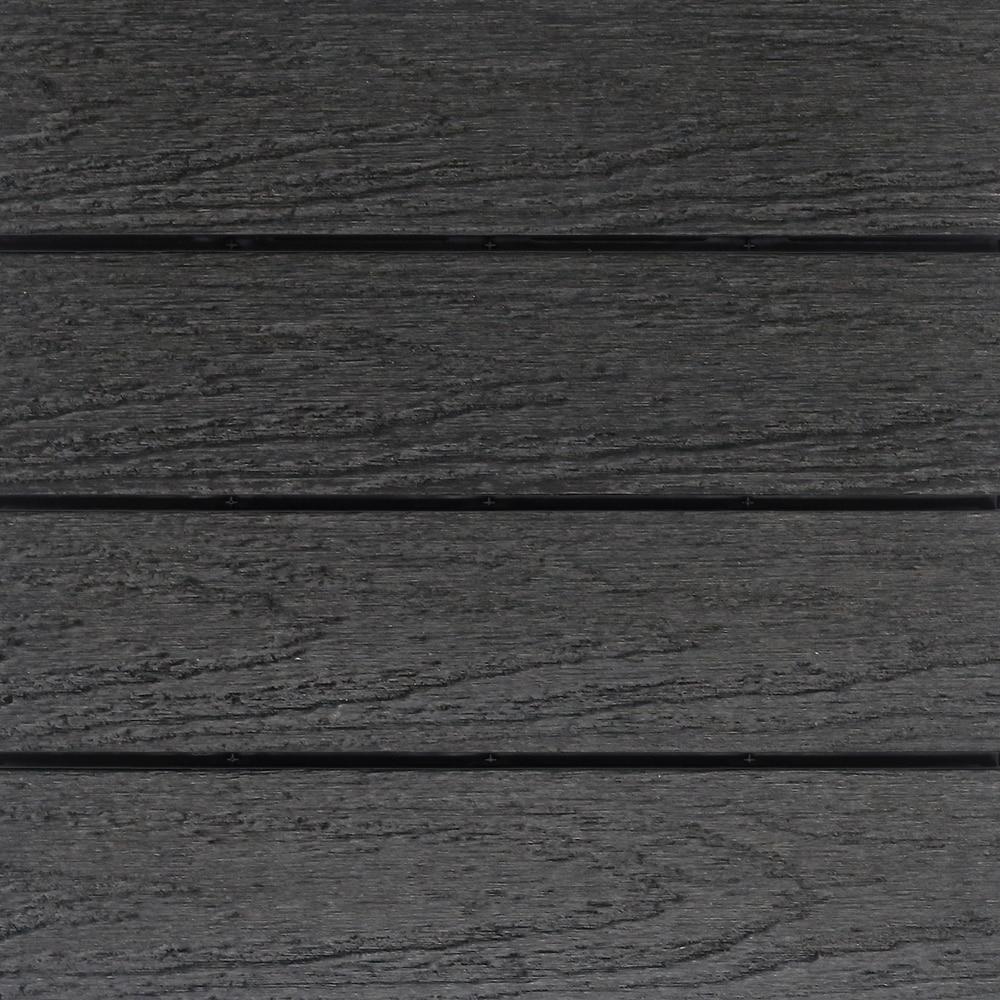 13" x 1" Composite Interlocking Outward Corner Deck Trim