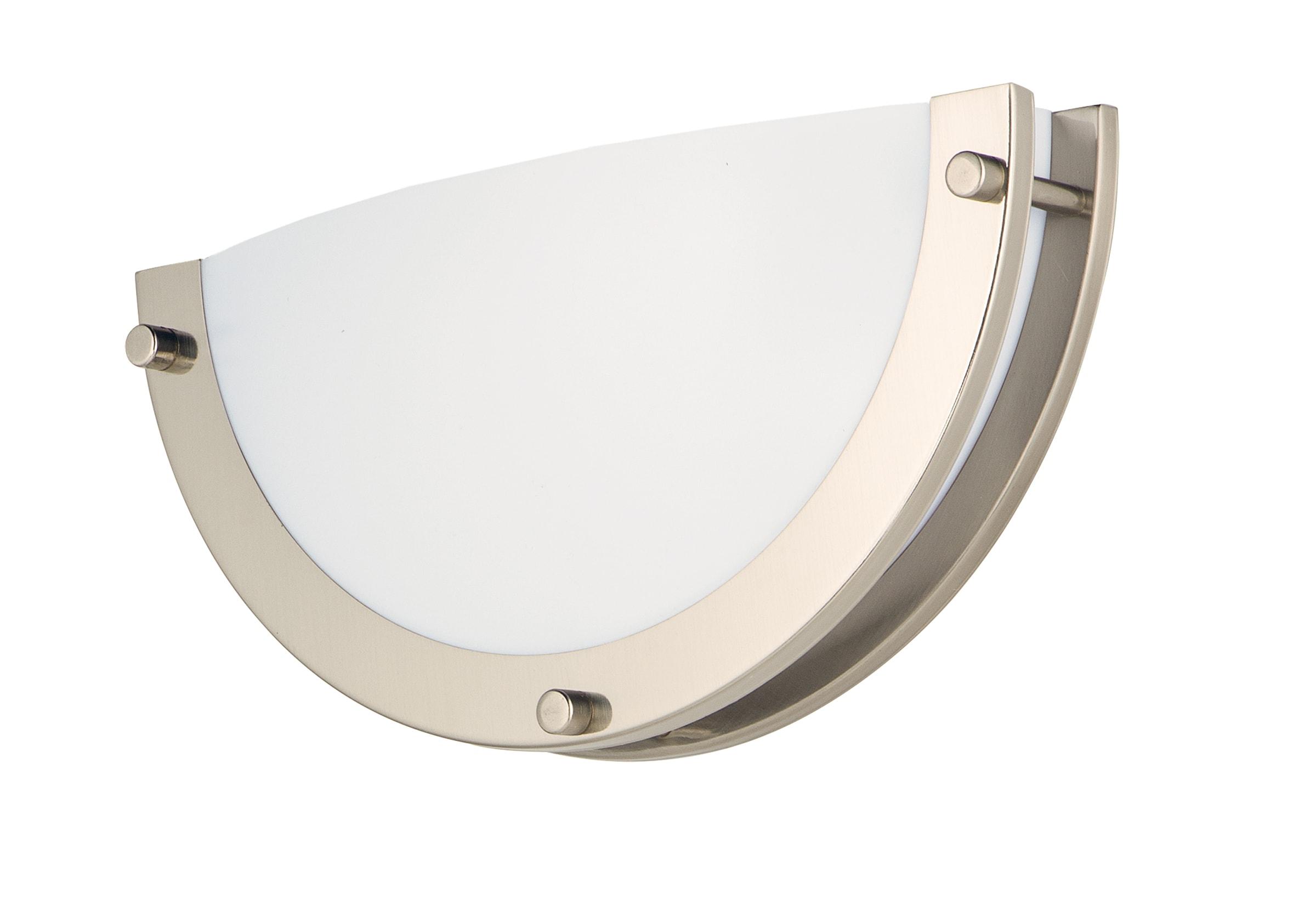55540WTSN-Maxim Lighting-Linear-12W 1 LED Wall Sconce-12 Inches wide by 6 inches high