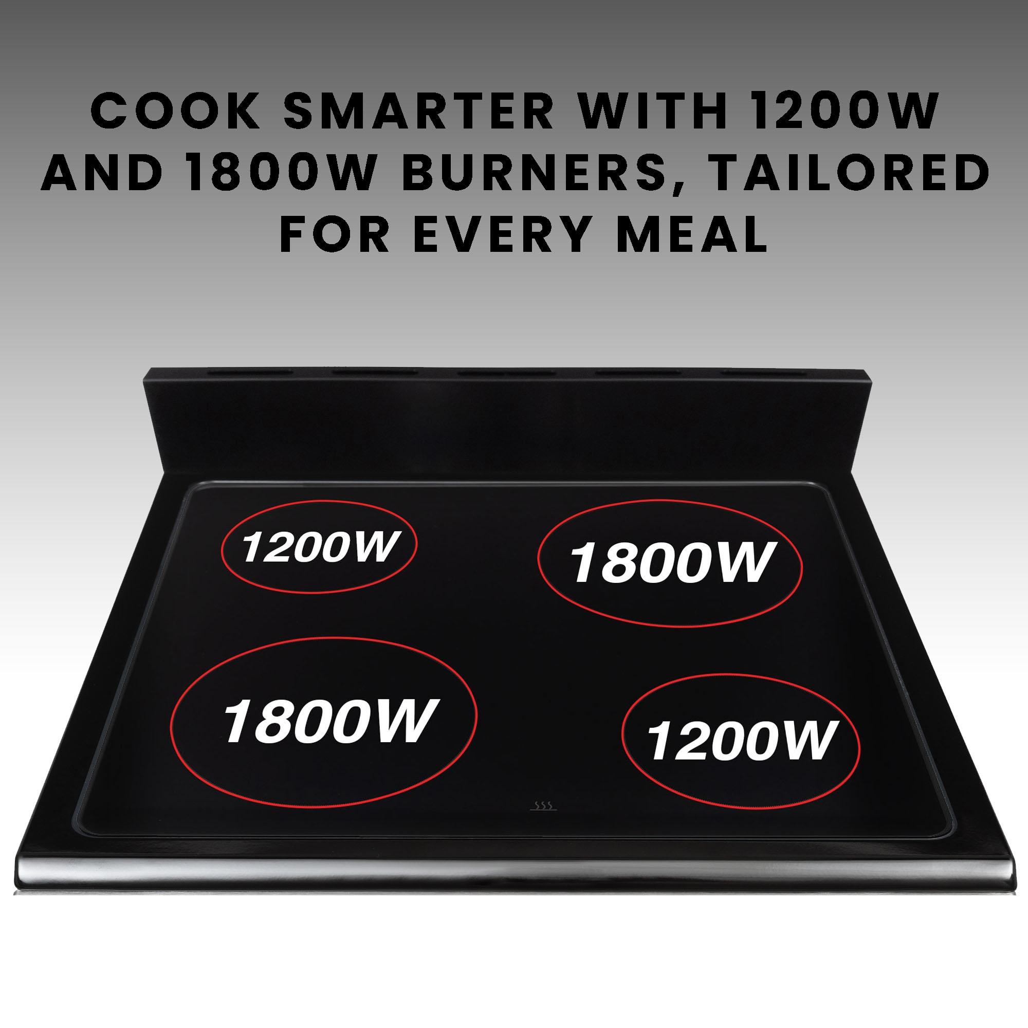 Equator Advanced Appliances Equator 24 Freestanding Electric Cooking Range in Stainless with Convection Oven