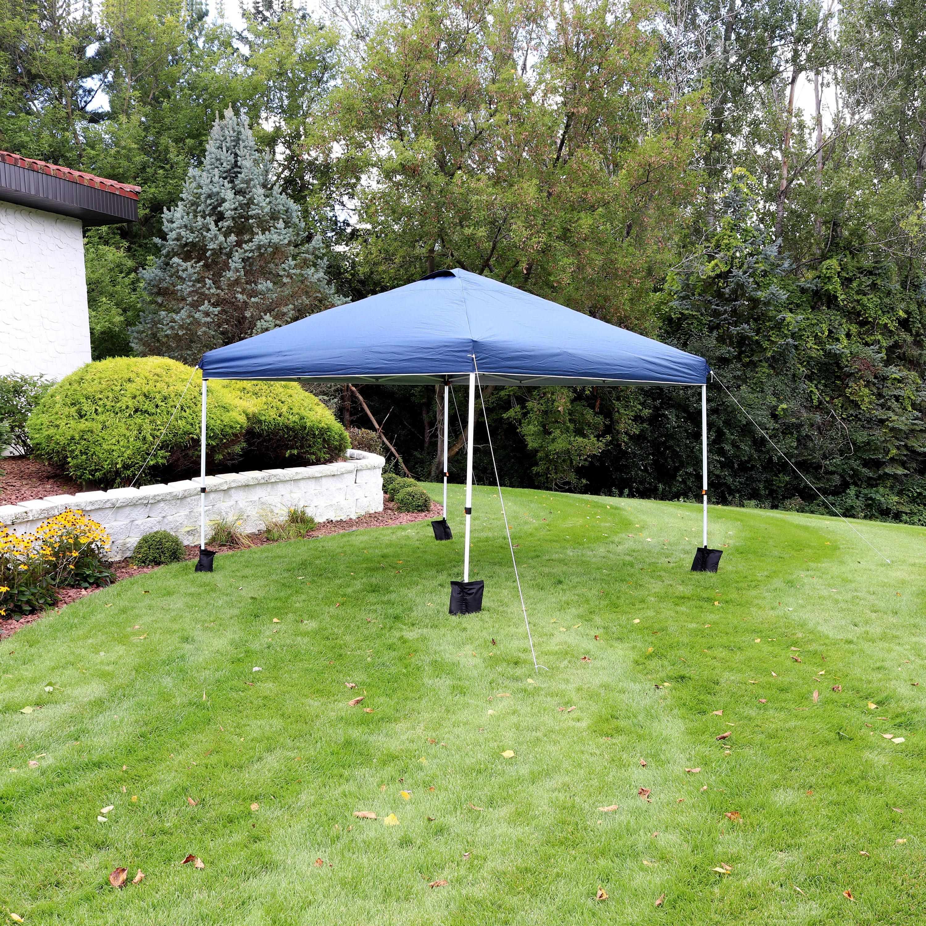 12 Ft. W x 12 Ft. D Metal Pop-Up Canopy