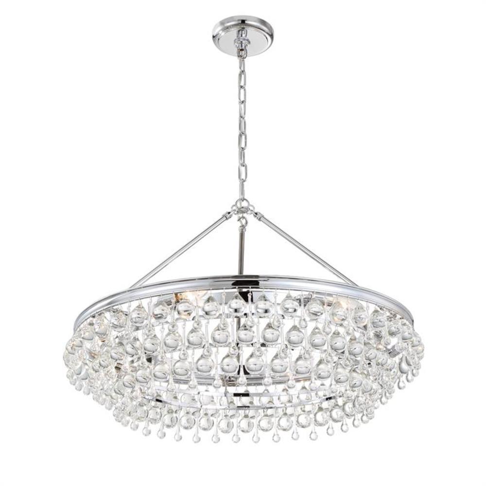 Crystorama Lighting - Six Light Chandelier - Chandelier - Calypso - Six Light
