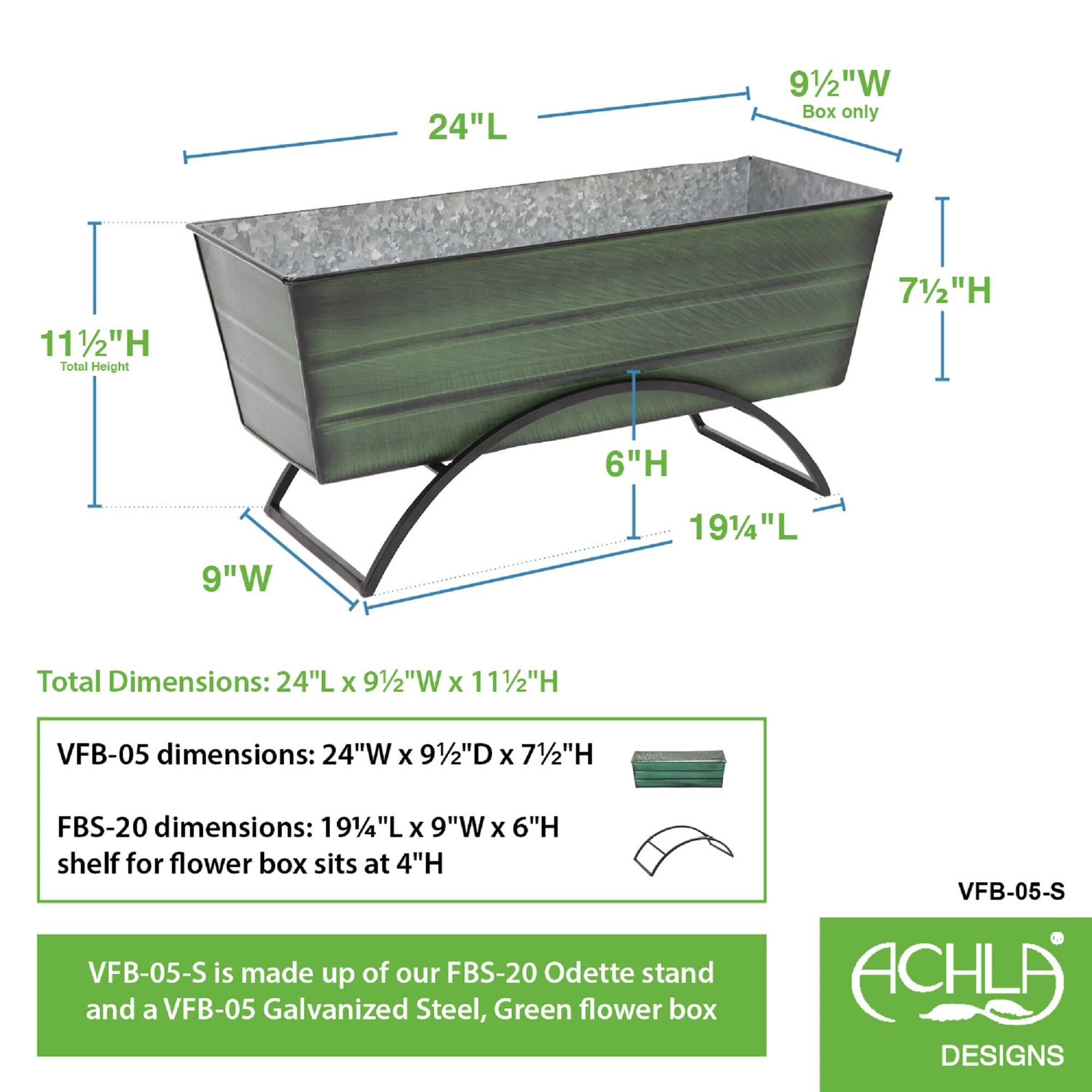 Dyann Metal Planter Box