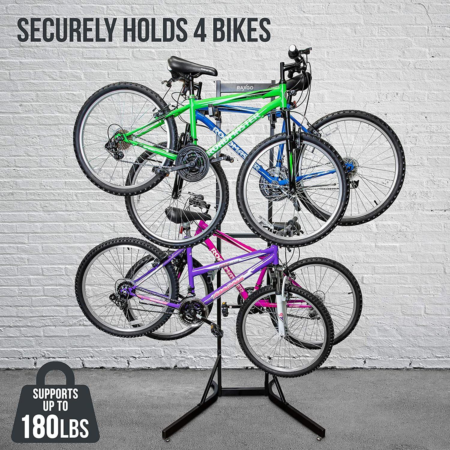 Steel Freestanding Adjustable Bike Rack