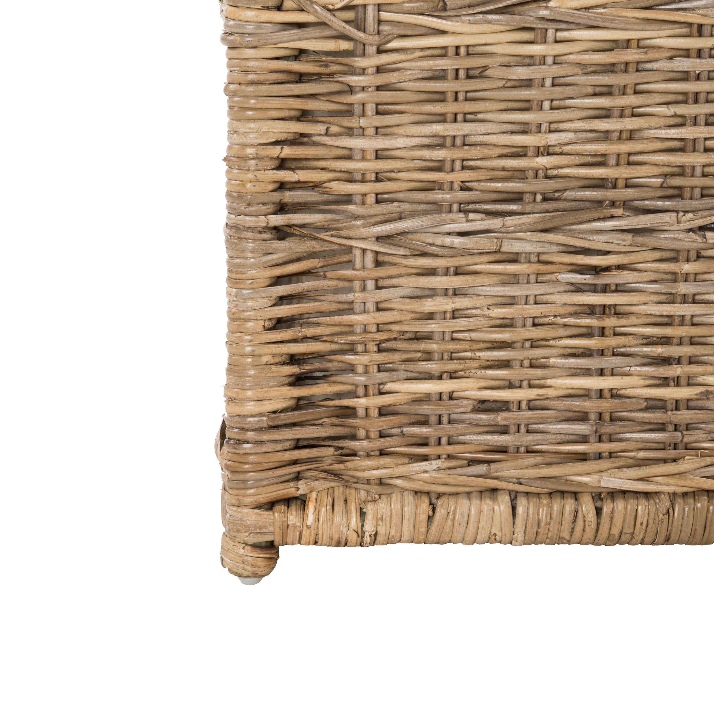 happimess Caden 30" Wicker Storage Trunk, Natural