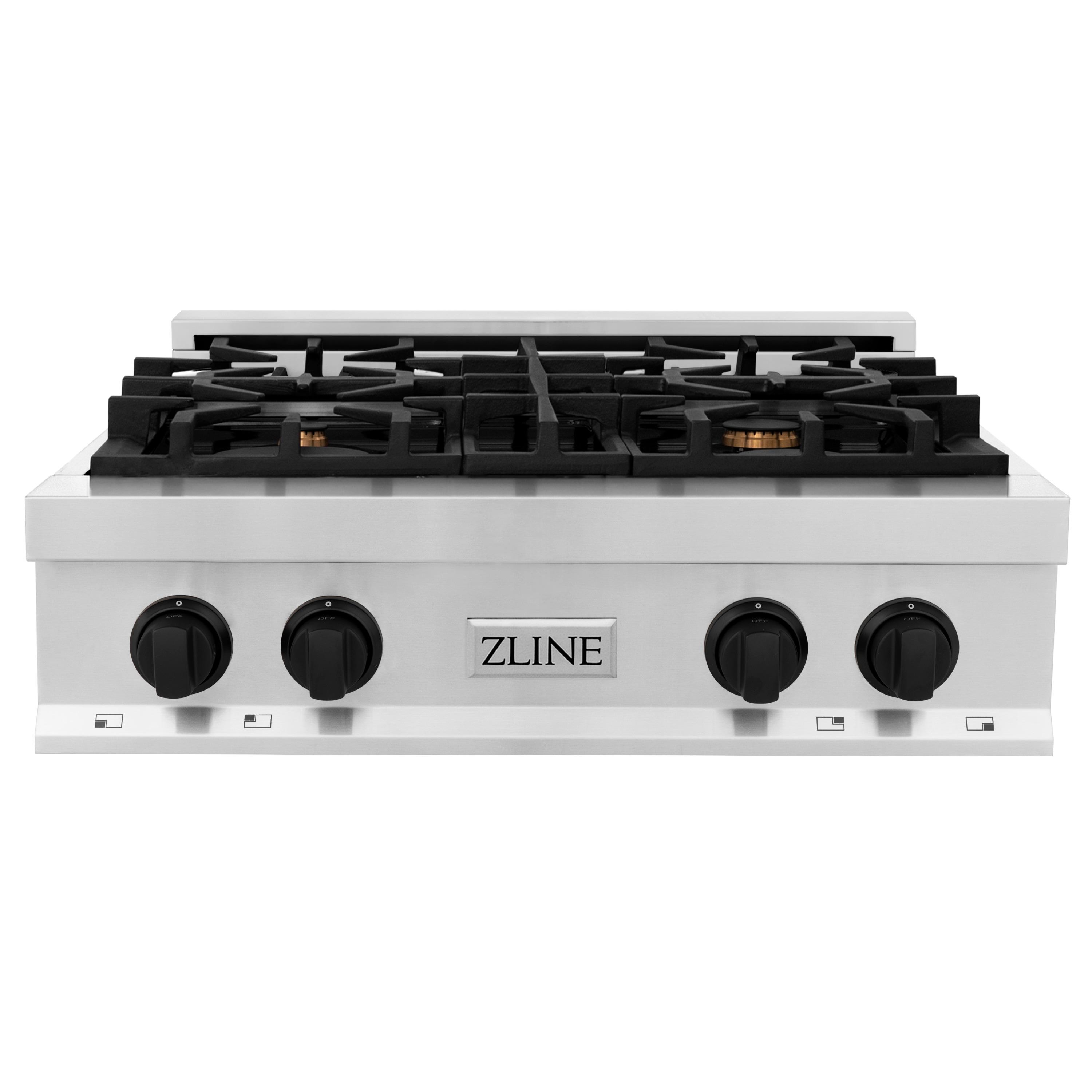 ZLINE RTZ-30-MB  Freestanding Range