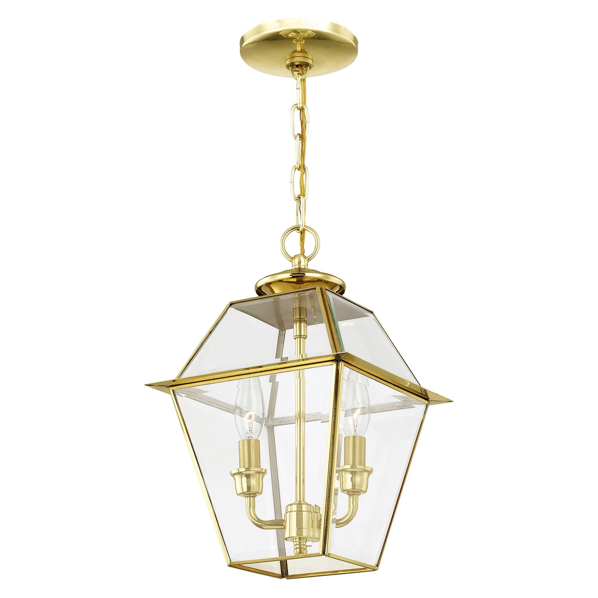 Livex Lighting Westover 2 - Light Pendant in  Polished Brass