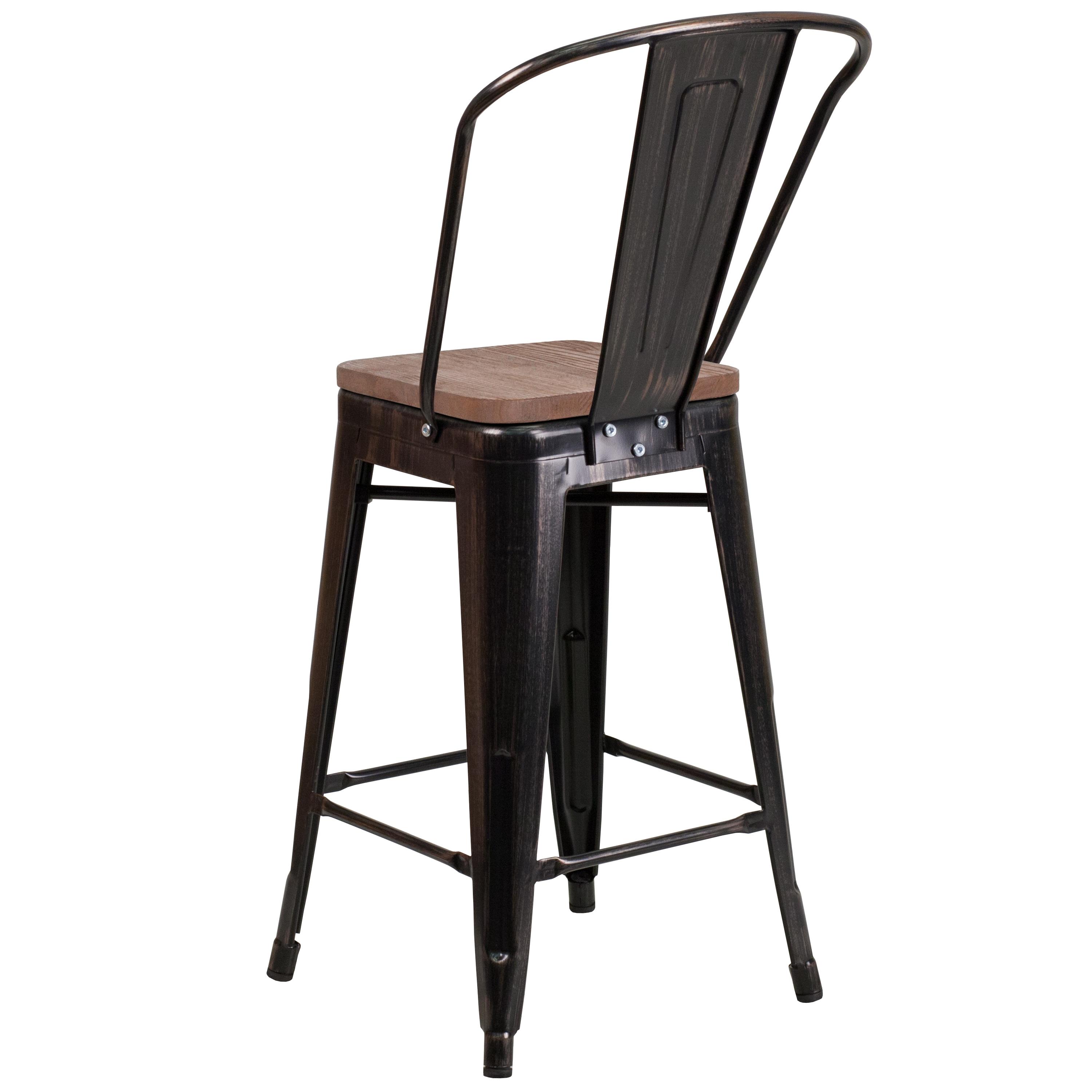 Steel Outdoor Stool