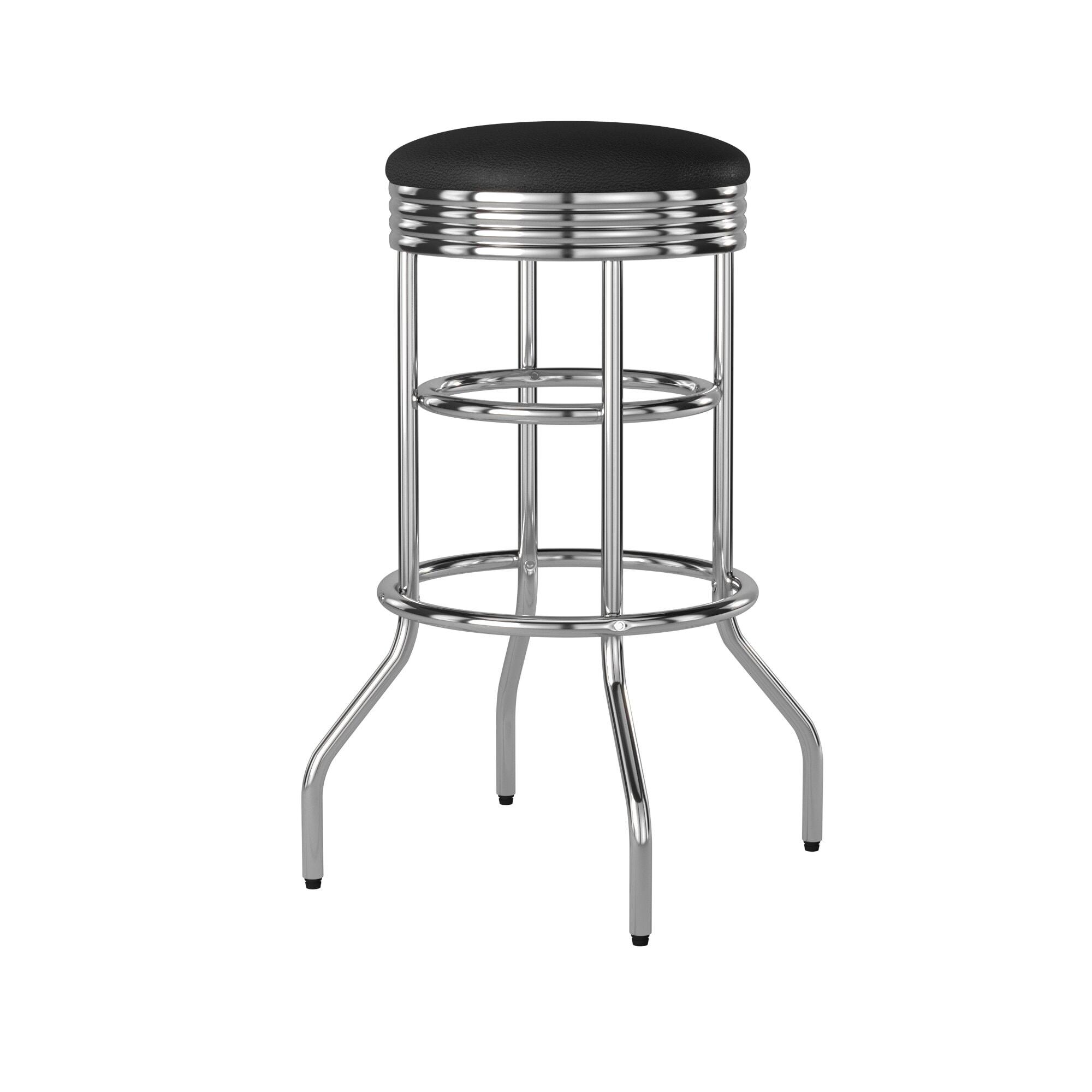 Trinity  30" Swivel Stool, Chrome