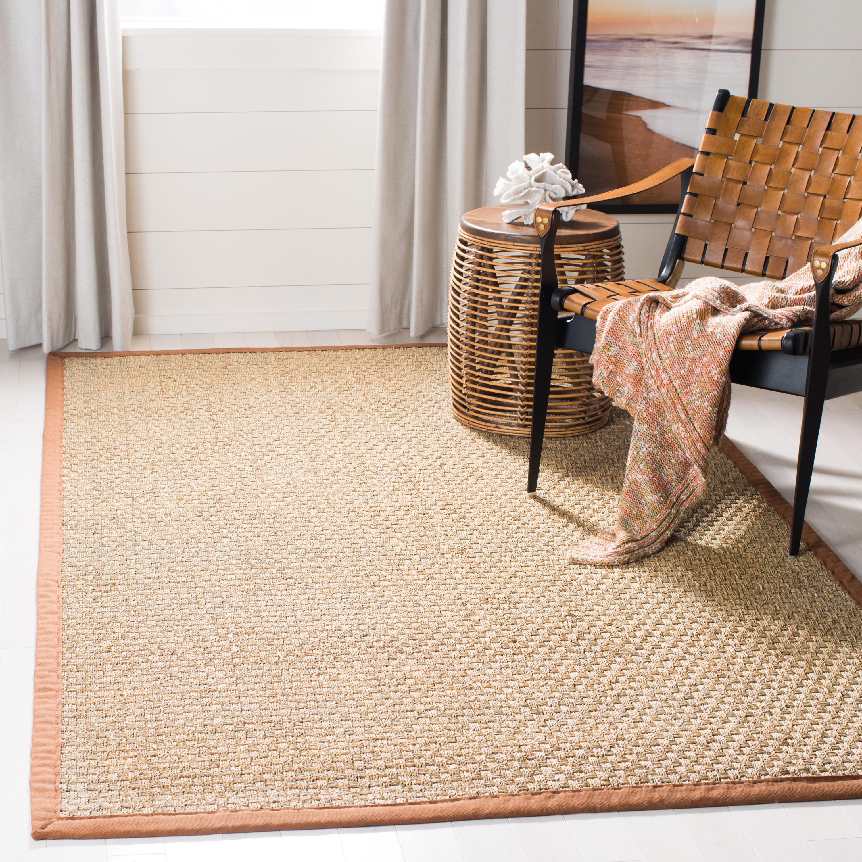 Natural Fiber NF114 Power Loomed Indoor Accent Rug - Natural/Brown - 3'x5' - Safavieh.