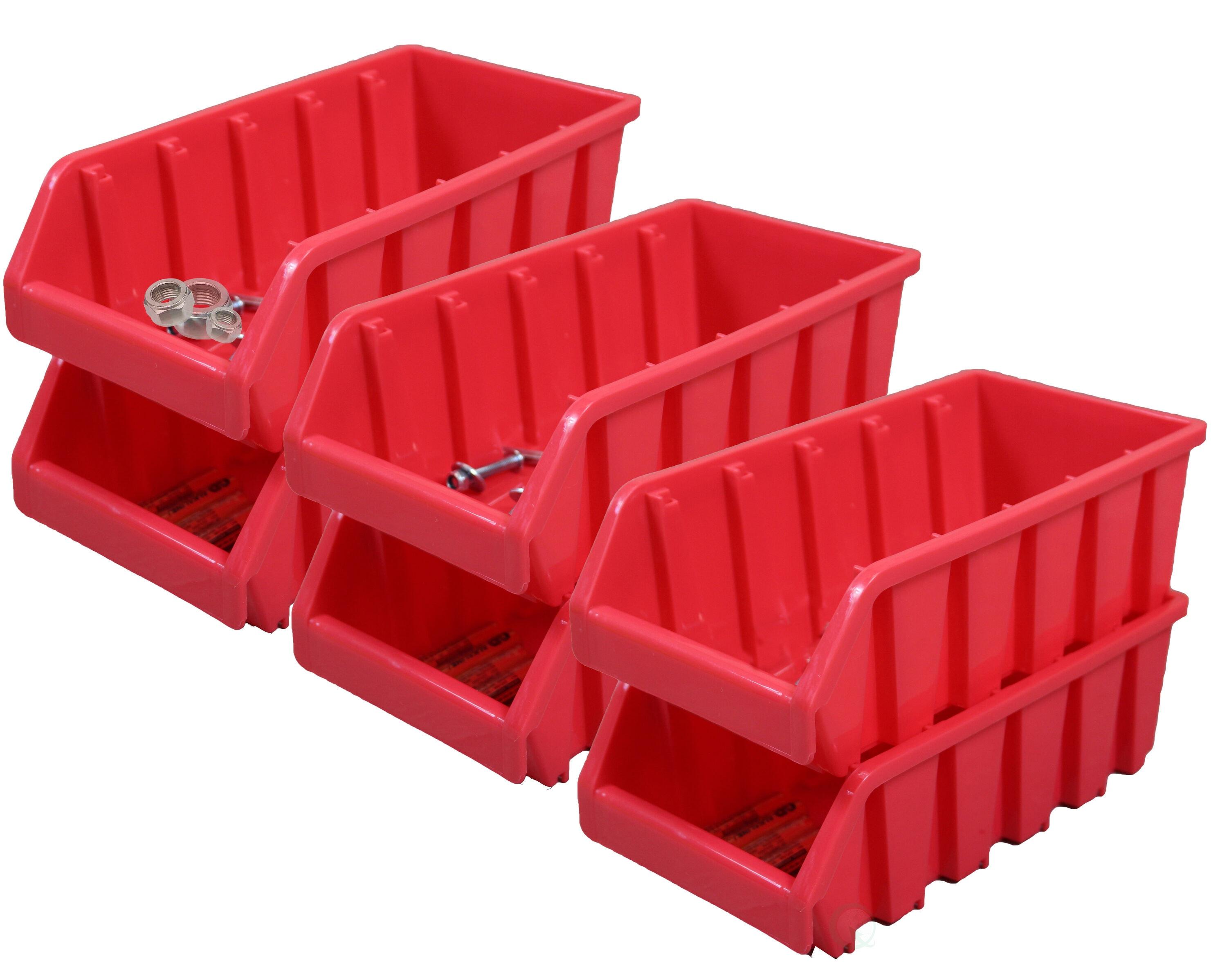 Rebrilliant Rebrilliant Plastic Decorative Bin (Set of 6)
