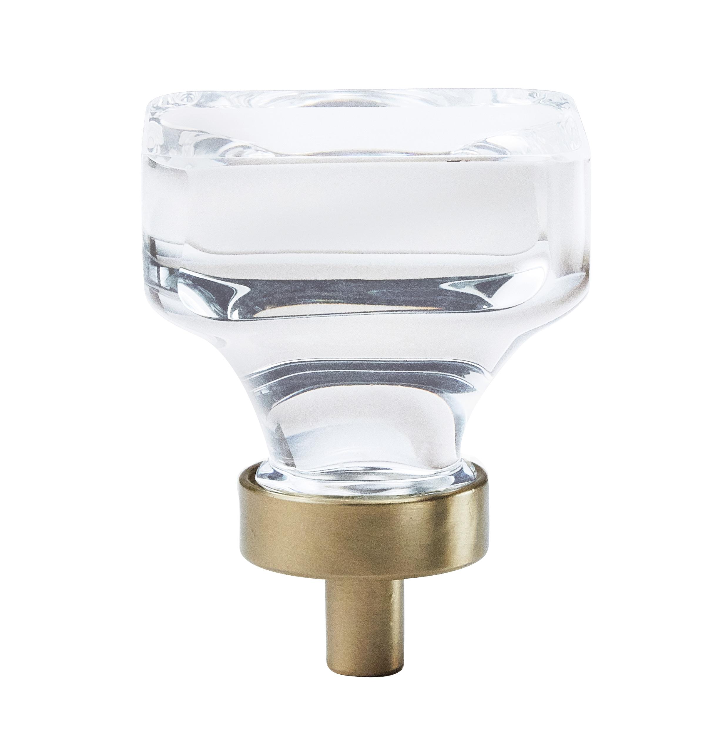 Glacio 1 3/8" Length Square Knob