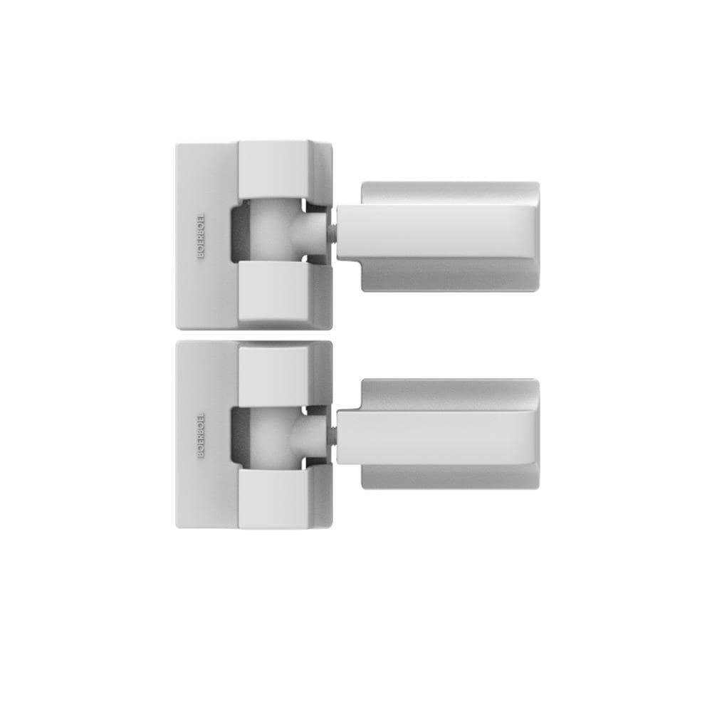 Heavy Duty Modern Wrap Hinge (Set of 2)