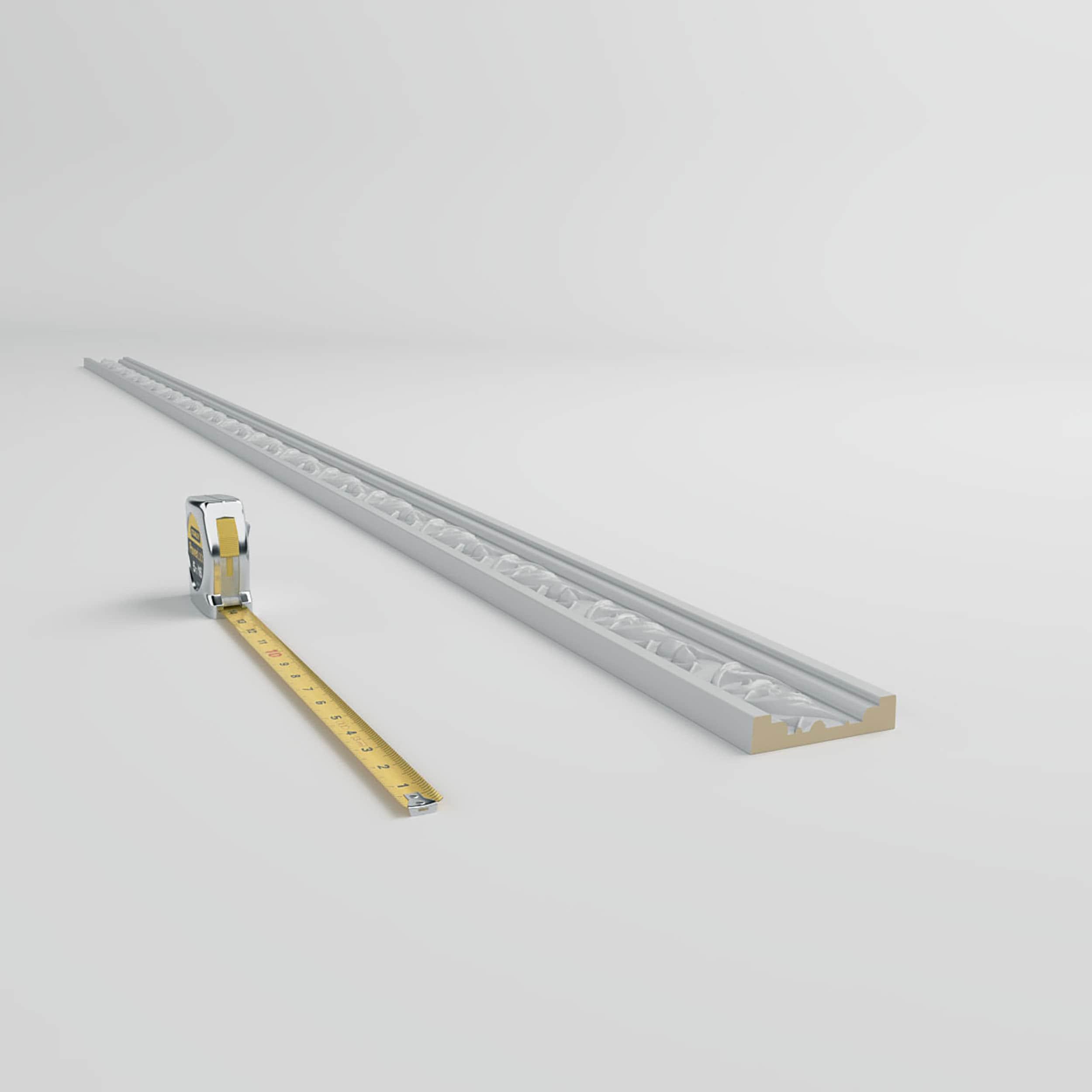 Attica 3.5'' H x 96'' W x 0.75'' D Urethane Chair Rail
