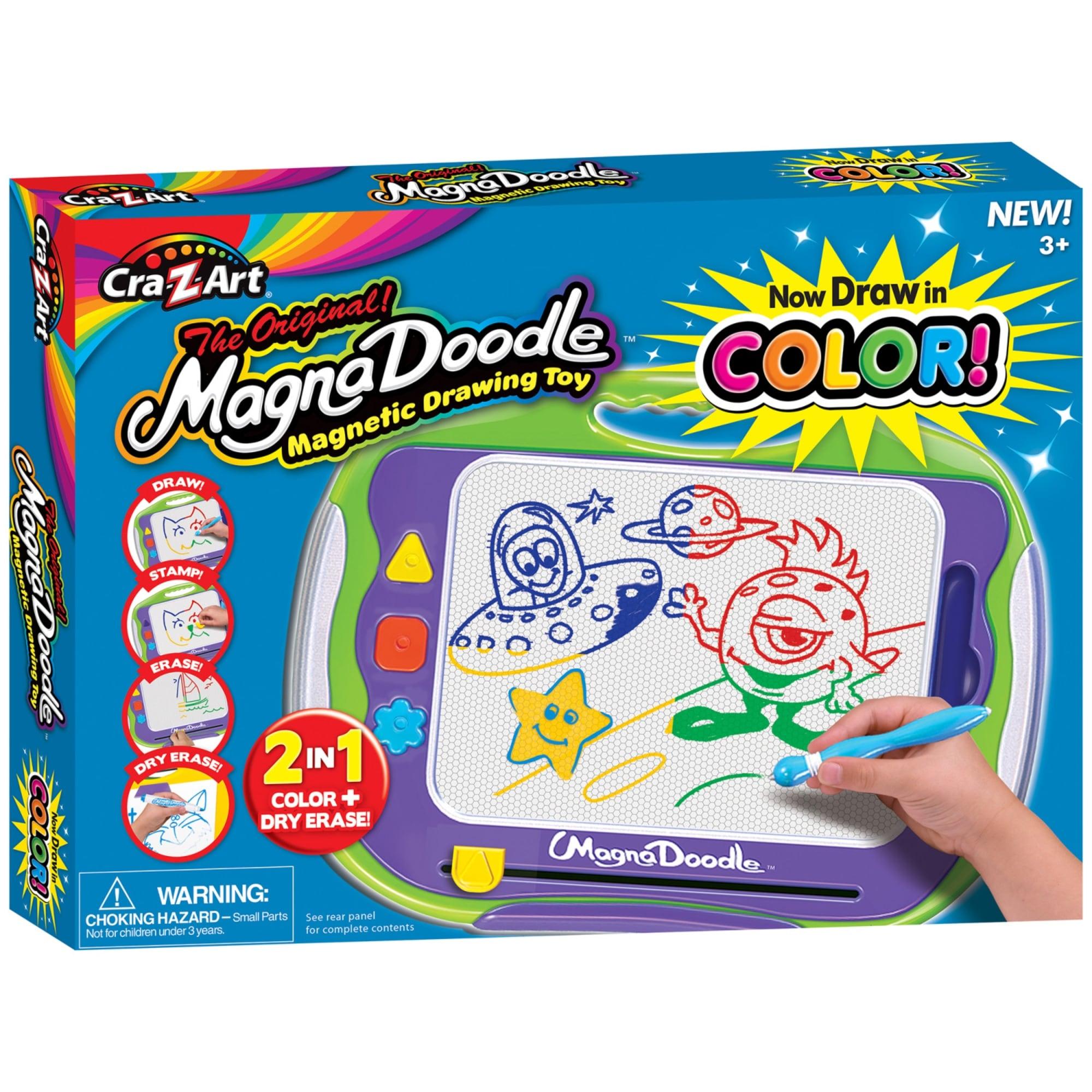Cra-Z-Art Magna Doodle in Color - 50 Years of Creative Fun with Magnetic Drawing Board, Ages 3+