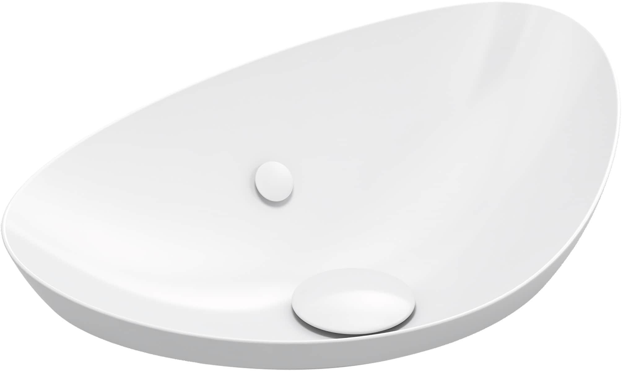Veil® Ceramic Specialty Vessel Bathroom Sink with Overflow