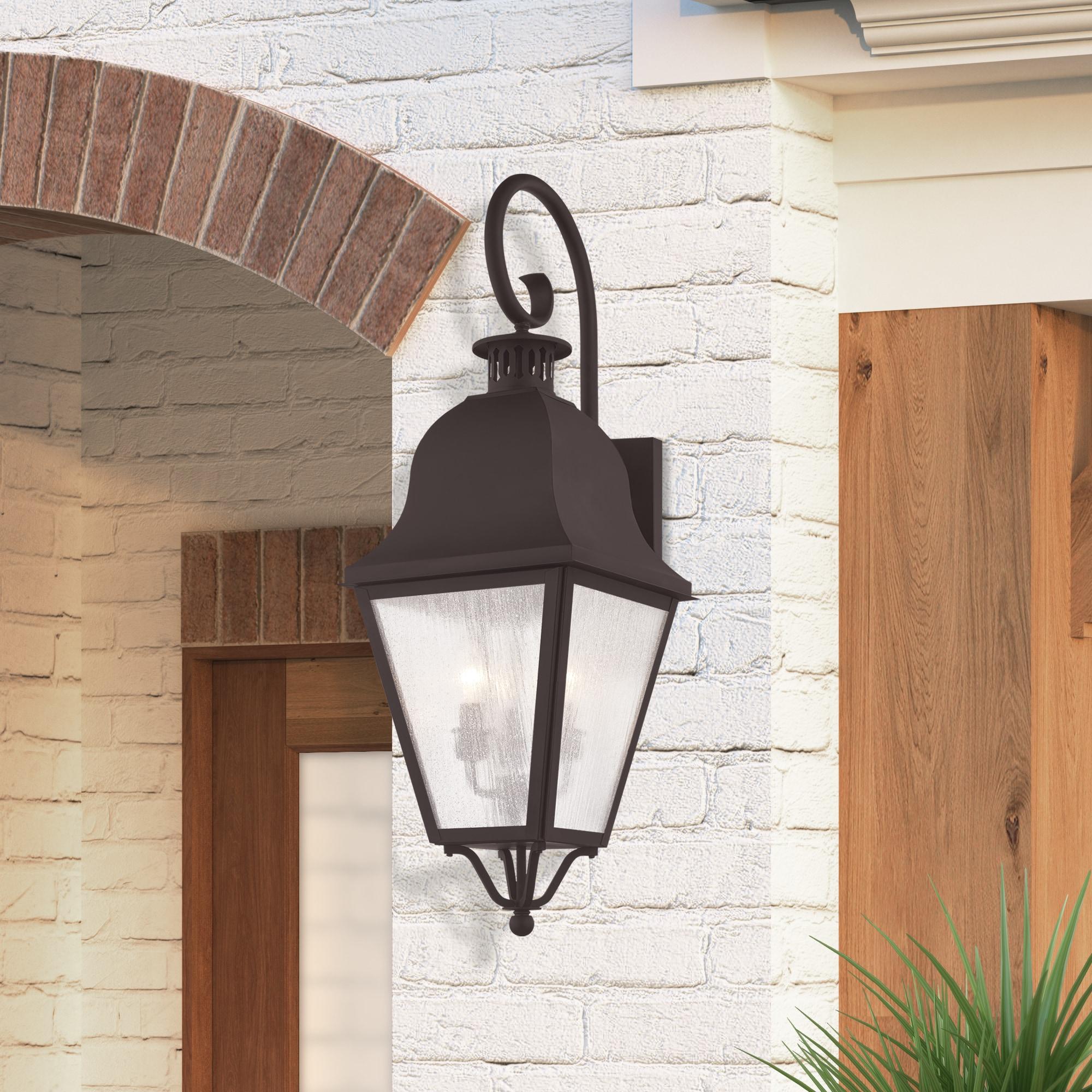 Livex Lighting Amwell 3 - Light Wall Light in  Bronze
