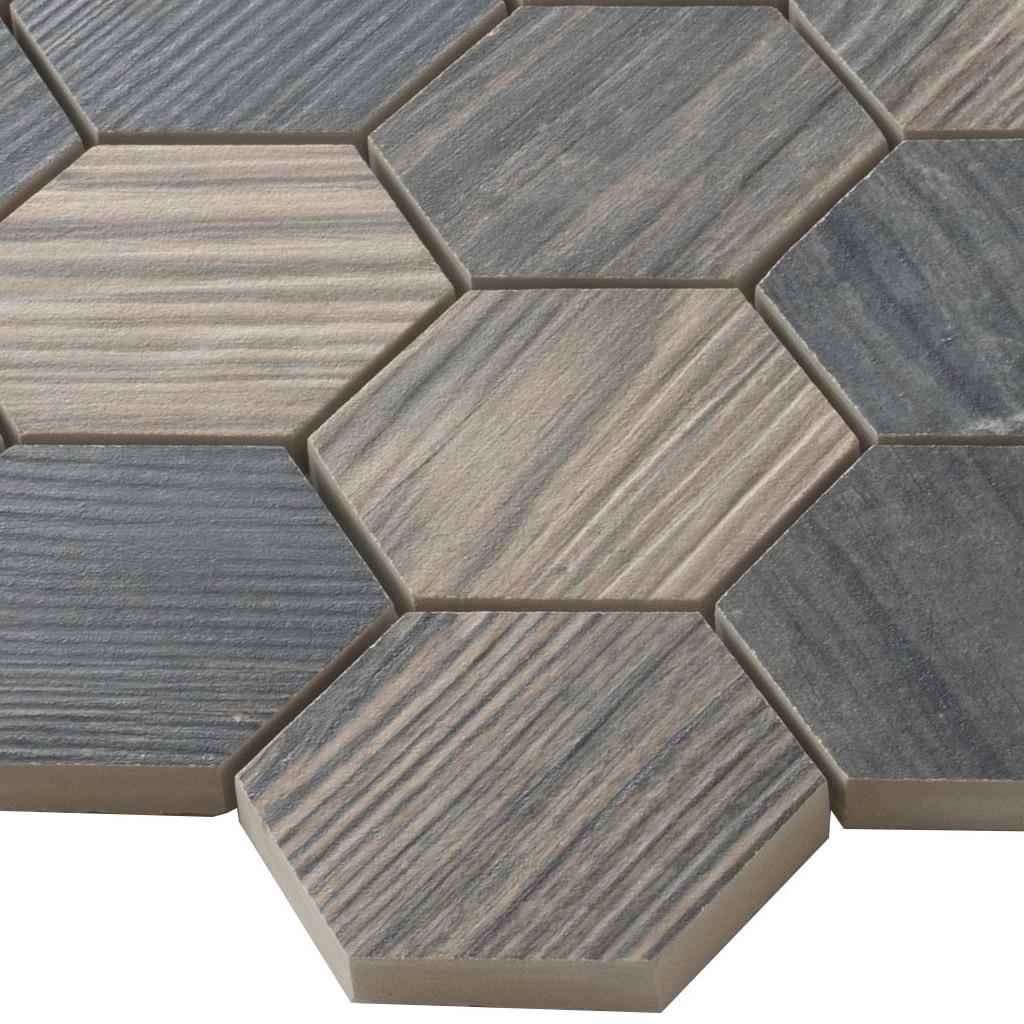 Apollo Tile  5 pack 9.8-in W x 11.8-in L Matte Ceramic Wall and Floor Mosaic Tile (4.015 Sq ft/case)