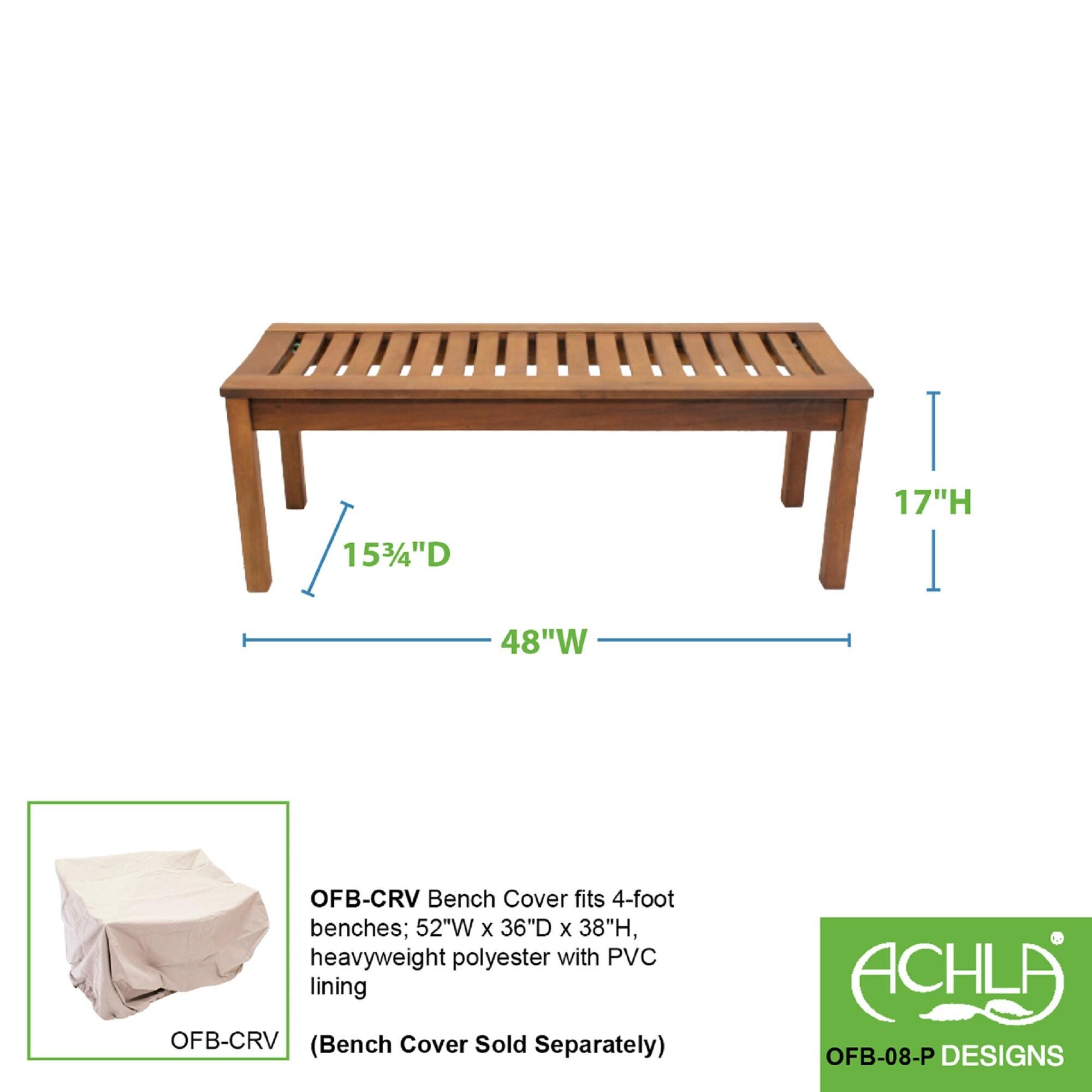 Eucalyptus Outdoor Bench
